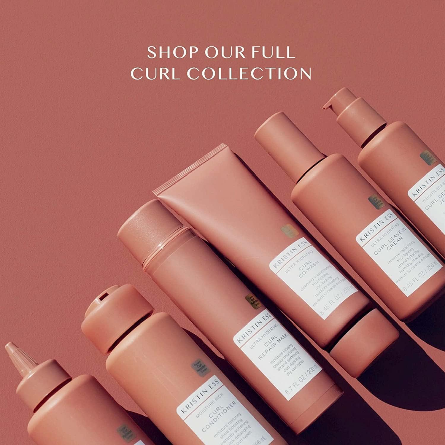 Kristin Ess Hair Ultra Hydrating Curl Co-Wash - Cleansing Conditioner For Curly Hair, Frizz Control, Humidity Shielding, Vegan,