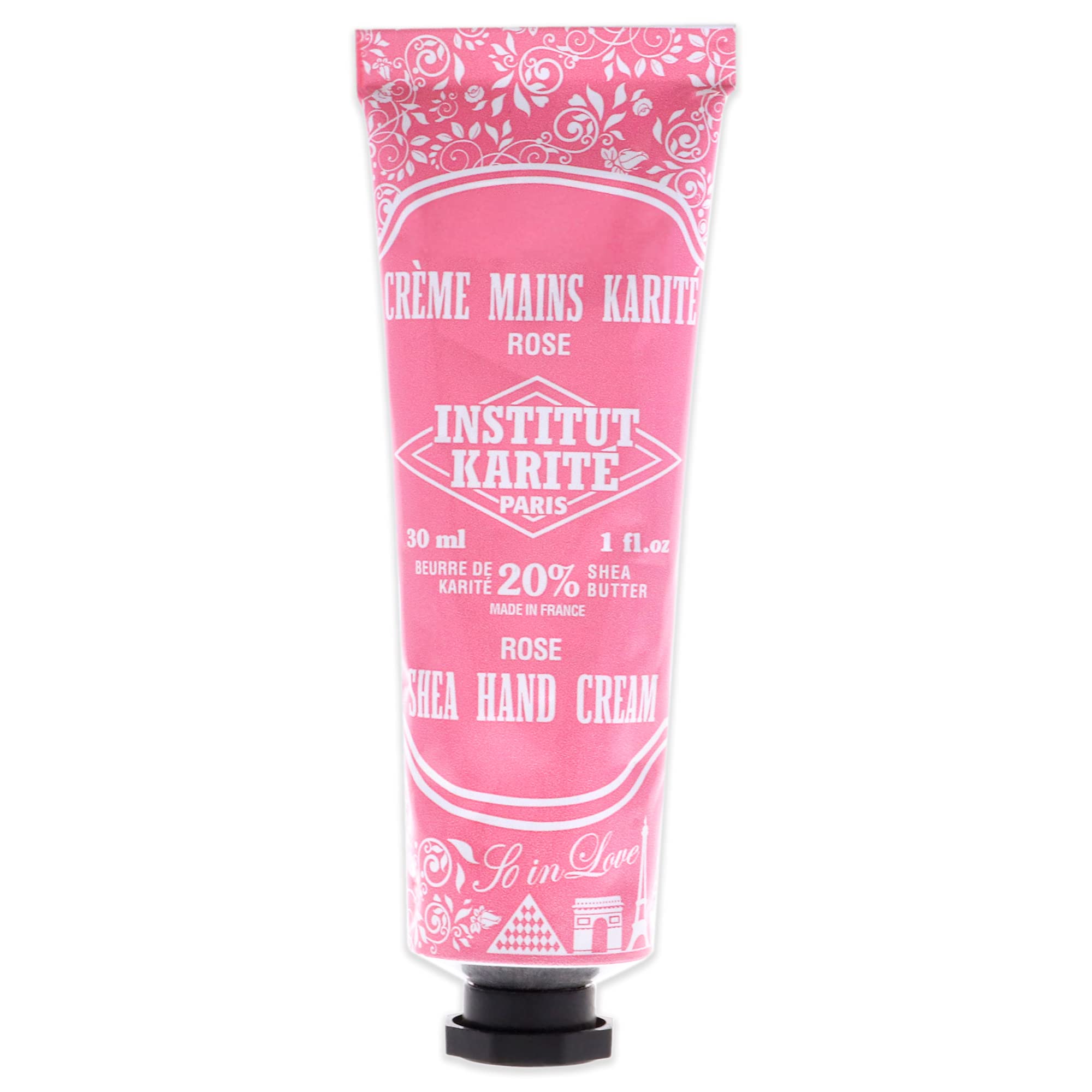Paris Shea Hand Cream So In Love - Rose By Institut Karite For Unisex - 1 Oz Cream