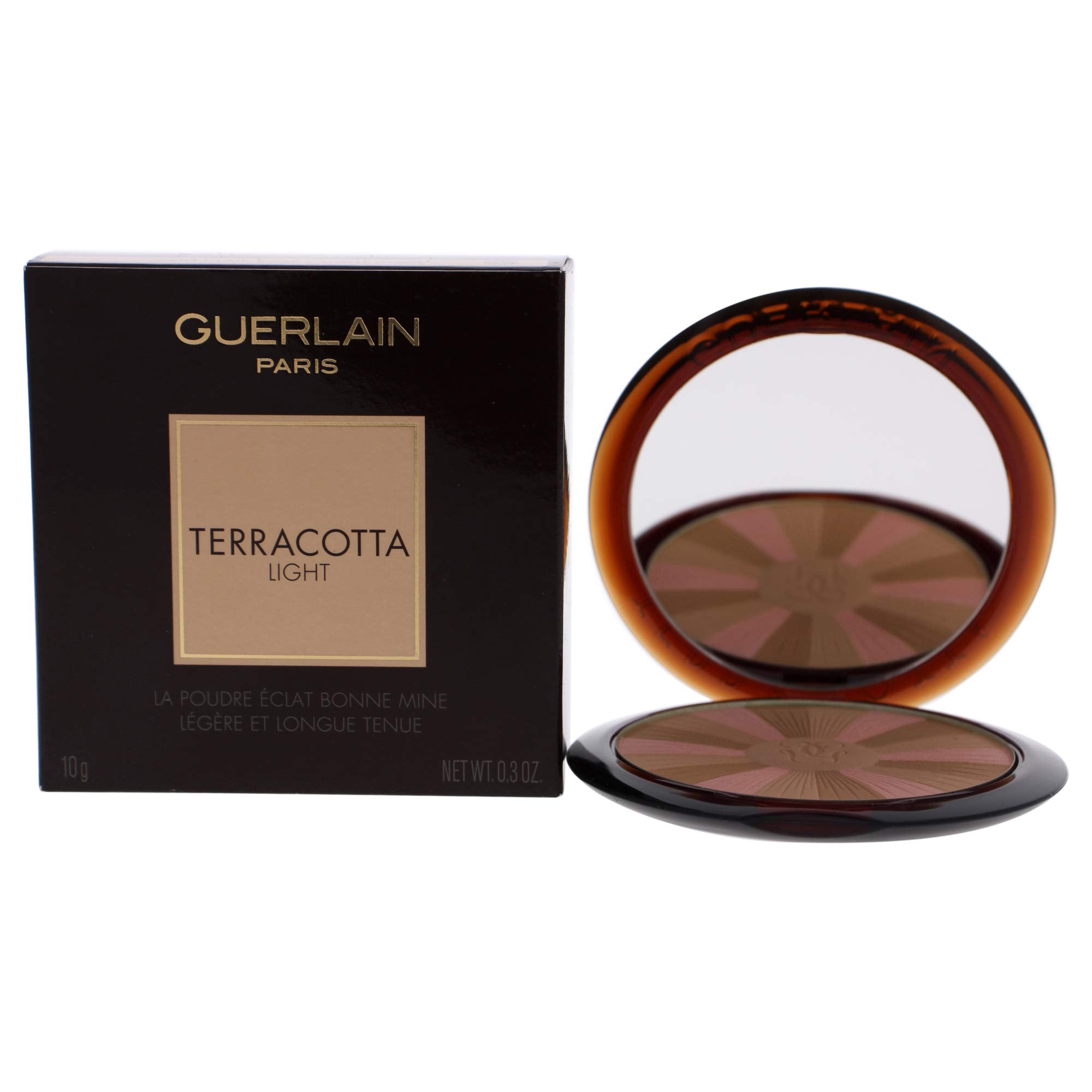 Terracotta Light Healthy Glow VitaminRadiance Powder  00 Clair Rose by Guerlain for Women  0.3 oz Powder