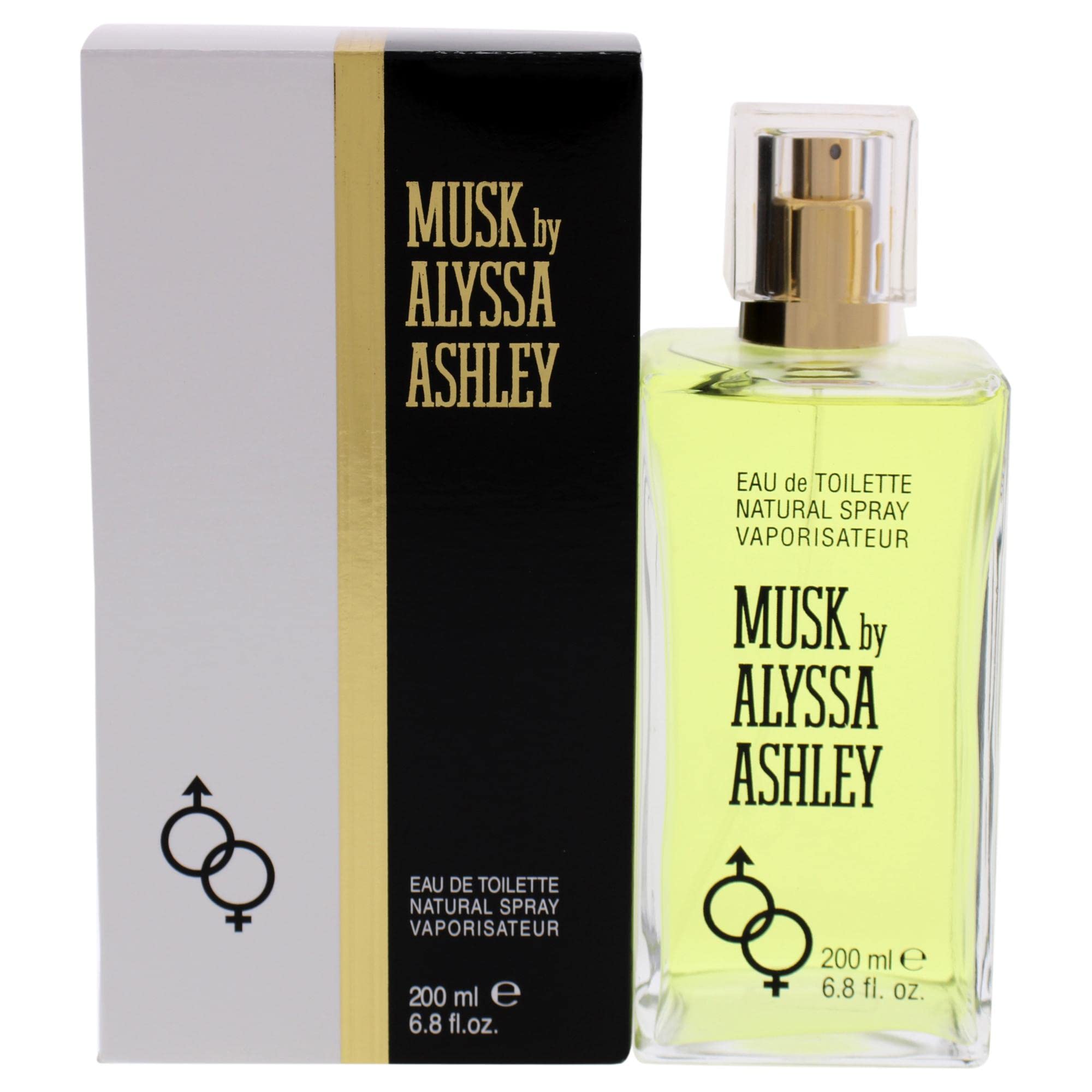 Alyssa Ashley Eau De Toilette Spray For Women, Musk, 6.8 Ounce
