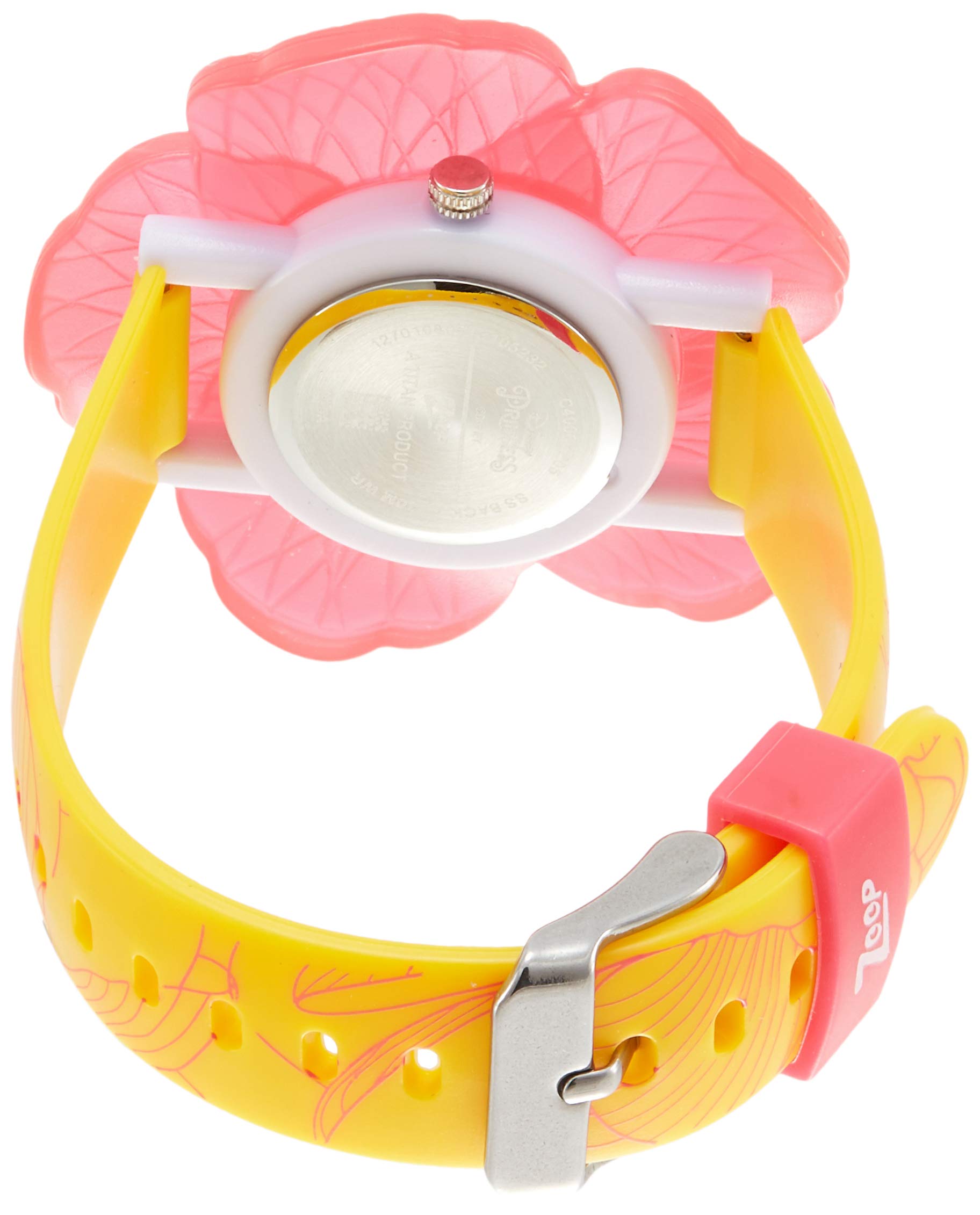 Zoop Analog Silver Dial ChildrenS Watch, Yellow, Free Size, Strap