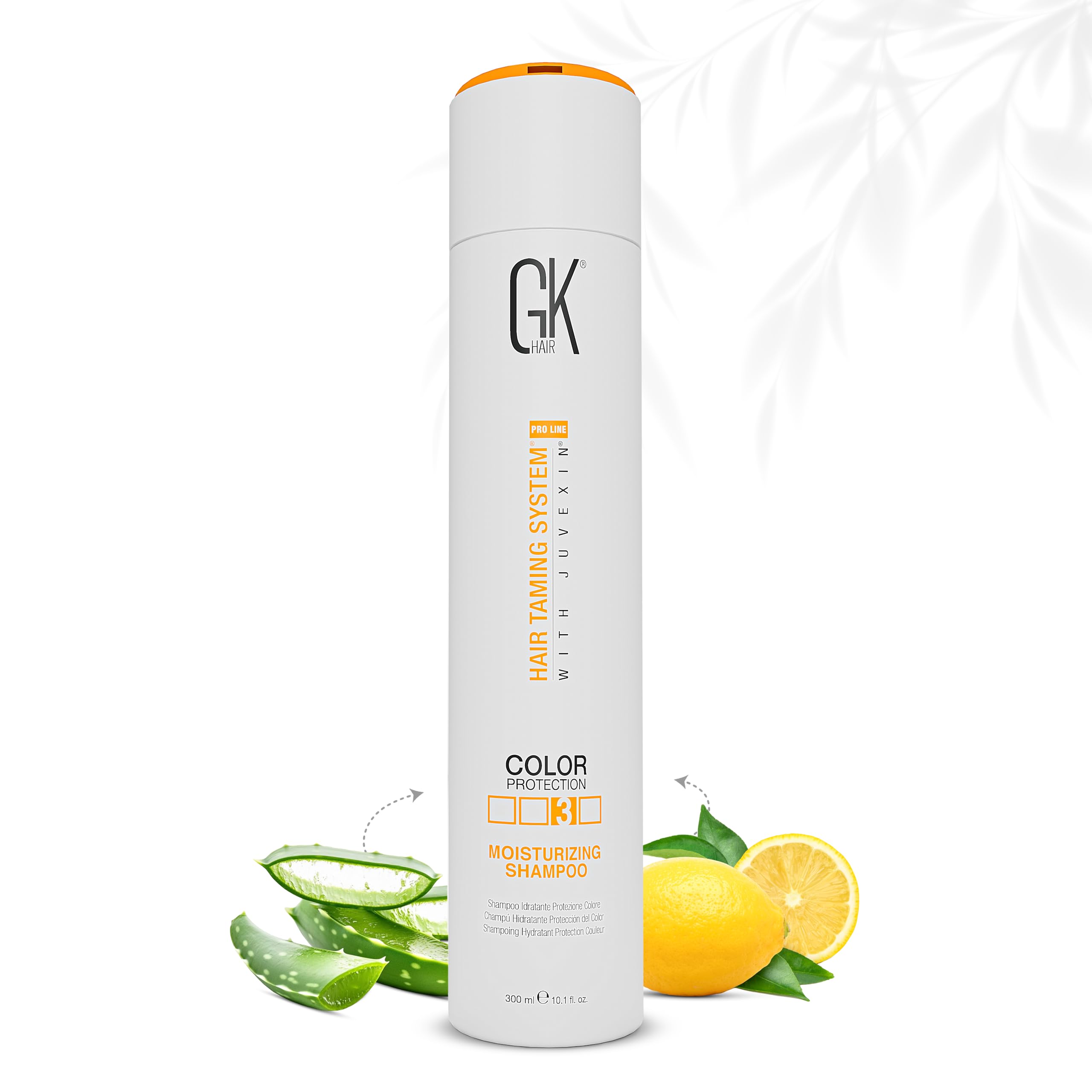 Global Keratin GKhair Moisturizing Shampoo Color Protection (300ml/ 10.1 fl.oz) | Organic Oil Extracts - Sulfate, Paraben Free S