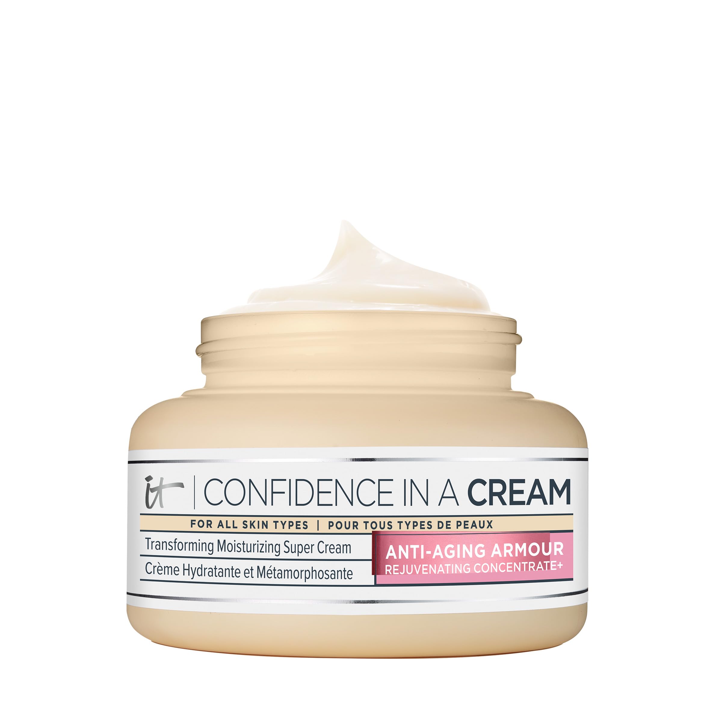 It Cosmetics Confidence In A Cream Anti Aging Face Moisturizer - Visibly Reduces Fine Lines, Wrinkles & Signs Of Aging Skin In 2