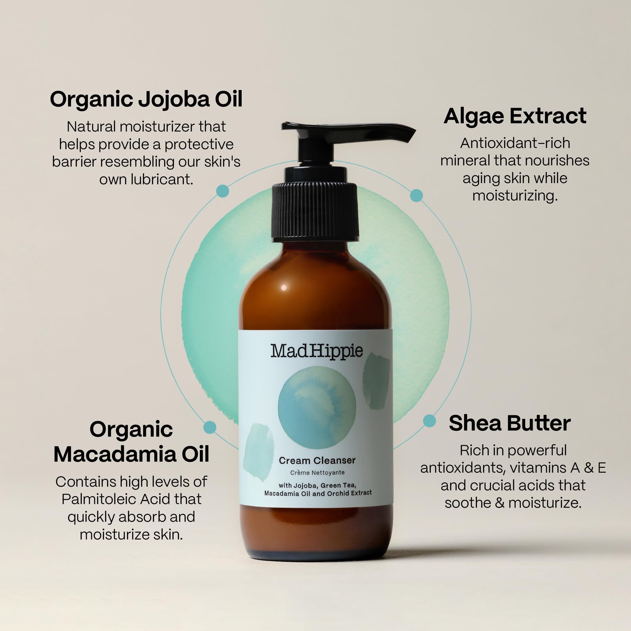 Mad Hippie - Cream Cleanser 4 Fl. Oz