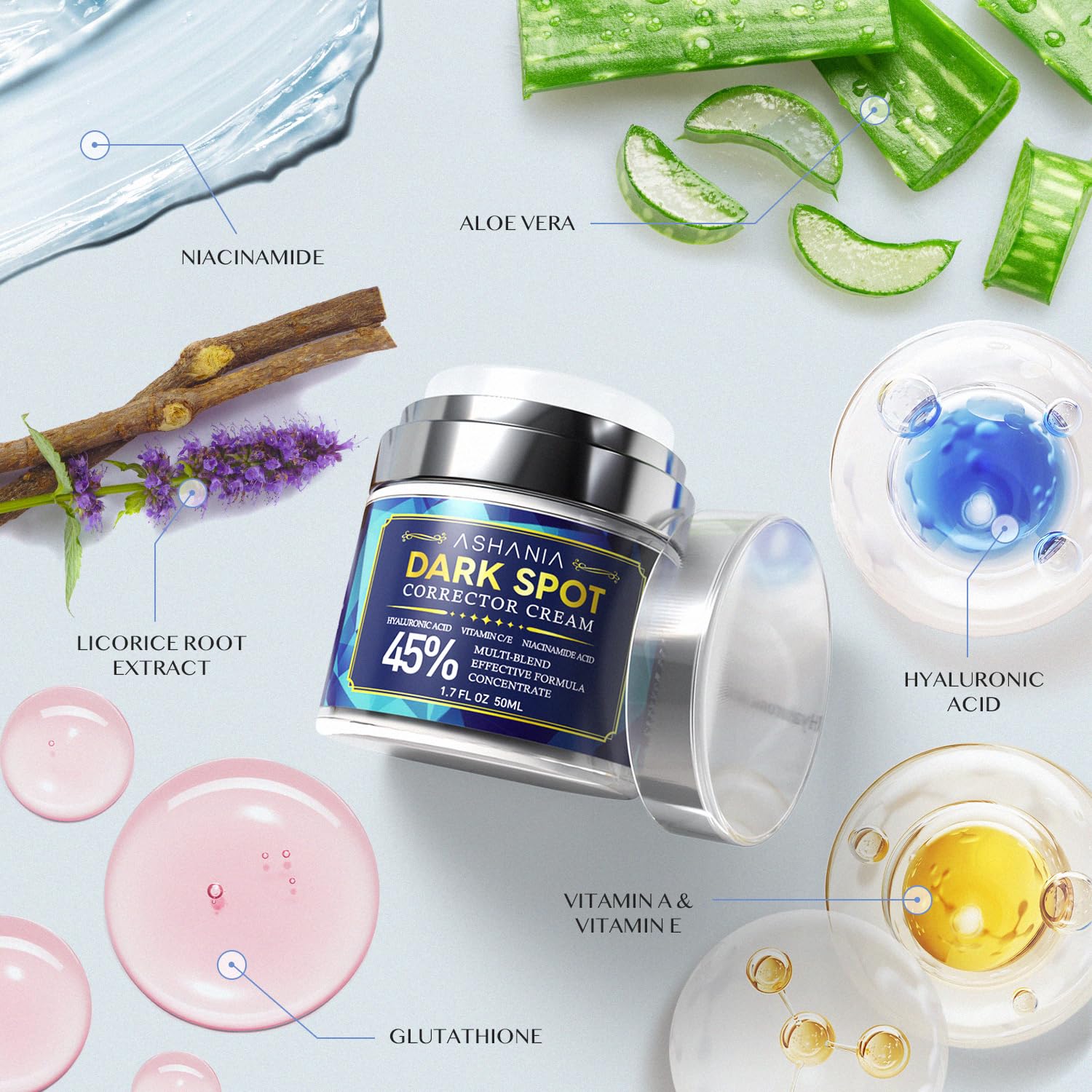 Dark Spot Remover for Face & Body - Dark Spot Corrector for Face - Hyperpigmentation, Age Spot, Sun Spot, Melasma & Freckles - B