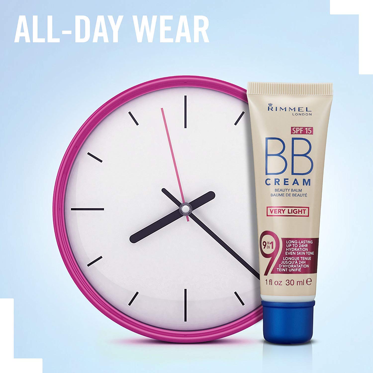 Rimmel London Bb Cream, Very Light, 3 Ml