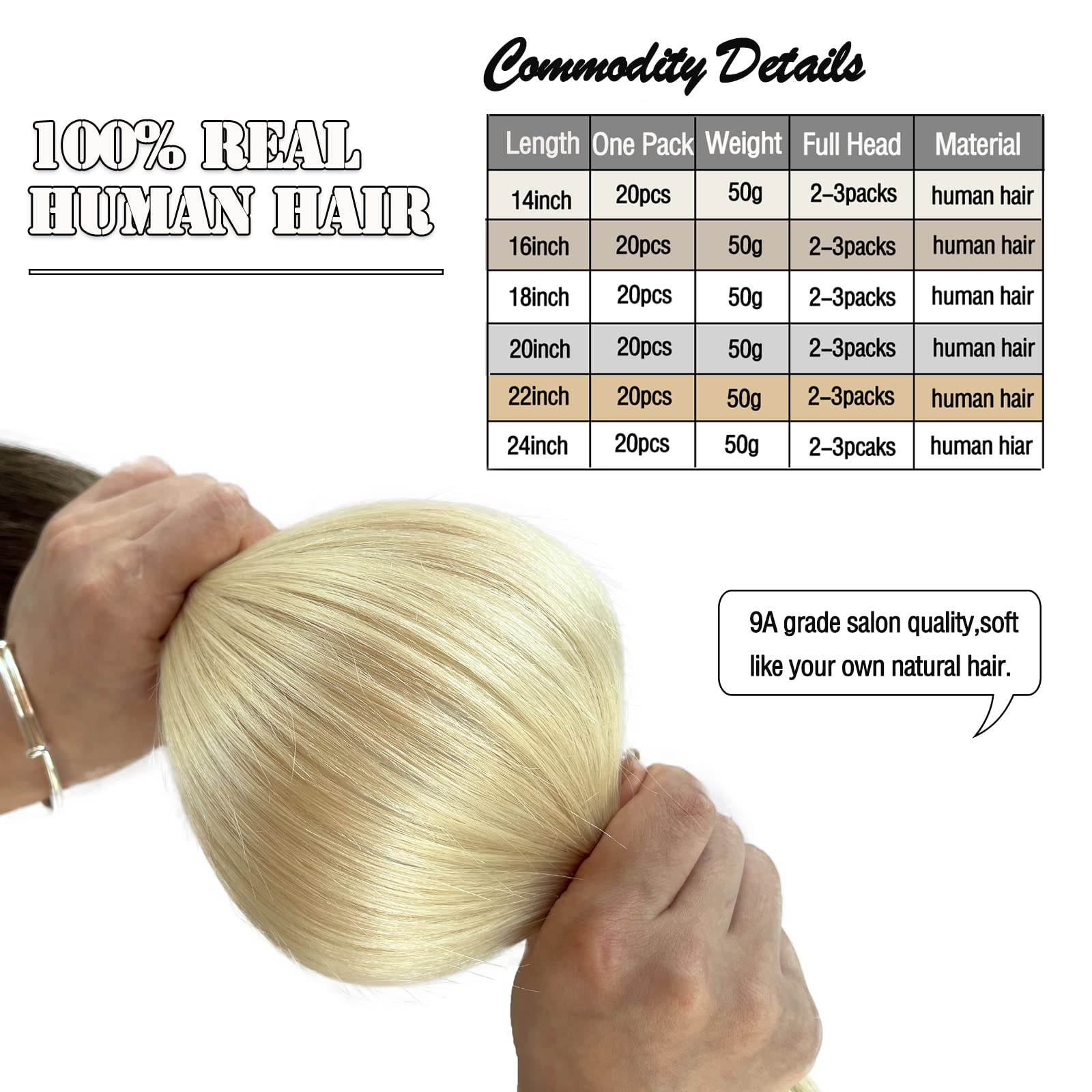 Ombre Tape In Hair Extensions Human Hair Flax Brown To Platinum Blonde Real Human Hair Tape In Extensions 16Inch Omber Blonde Ta