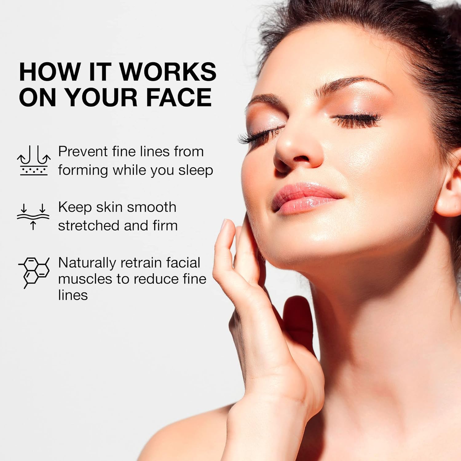 Wrinkle Remover Patches Face Forehead: Facial Smoothing Silicone Mask - Between Eyes Line Correction Treatment - Anti-Aging Over