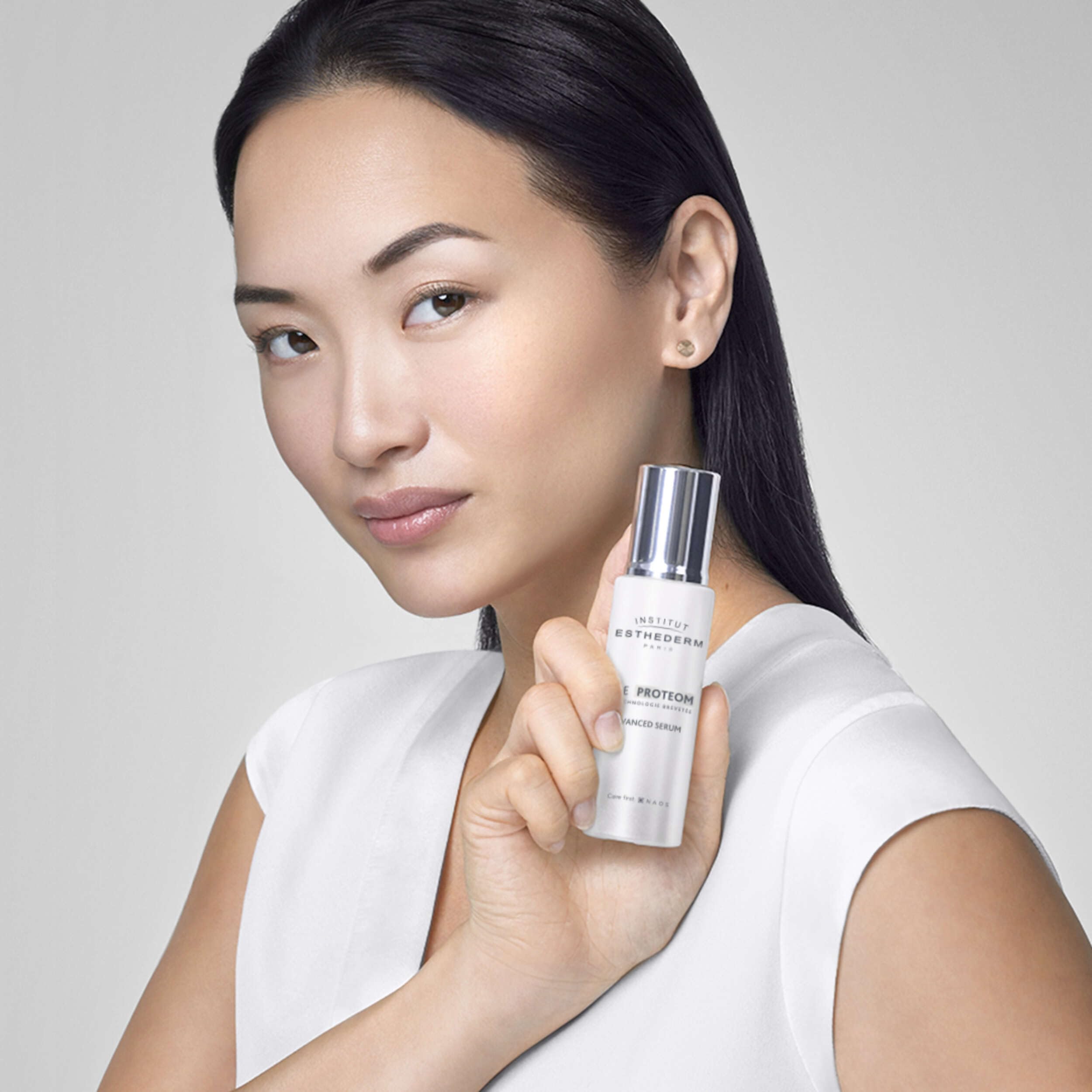 Institut Esthederm - Age Proteom Advanced Serum, Longevity Serum, Face Serum - Wrinkles, Firmness, Evenness, Radiance, Density.