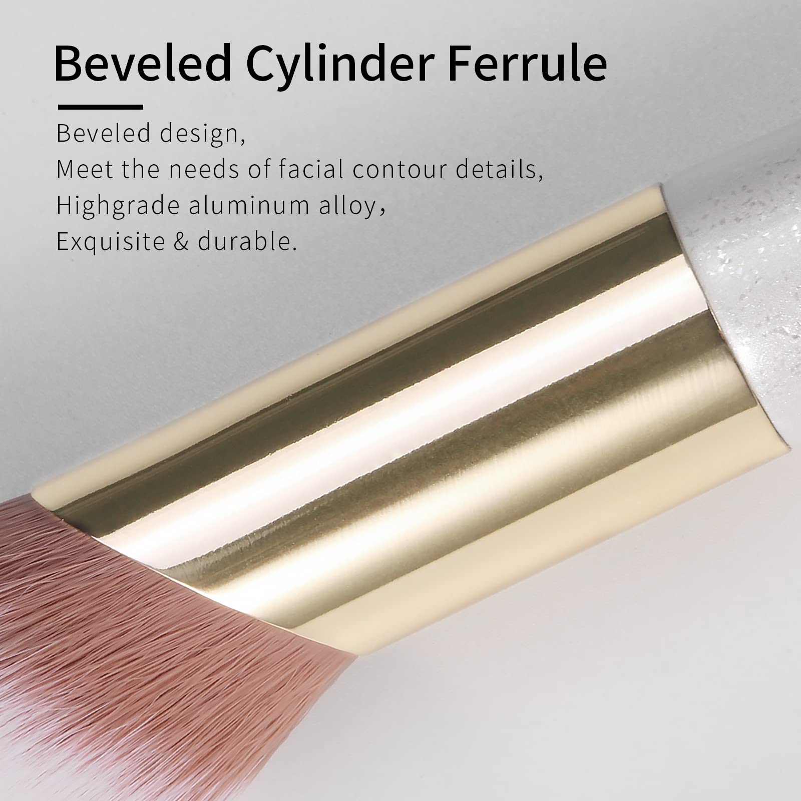 Enzo Ken Angled Foundation Brush For Liquid Makeup, Cream Contour Brush For Cream Makeup, Liquid Foundation Brush, Liquid Founda