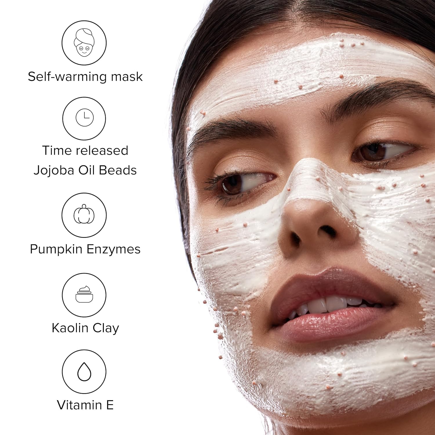Drmtlgy Pumpkin Enzyme Face Mask With Jojoba Beads. Gentle Exfoliating Pumpkin Facial Mask For Dullness, Uneven Skin Tone, Fine