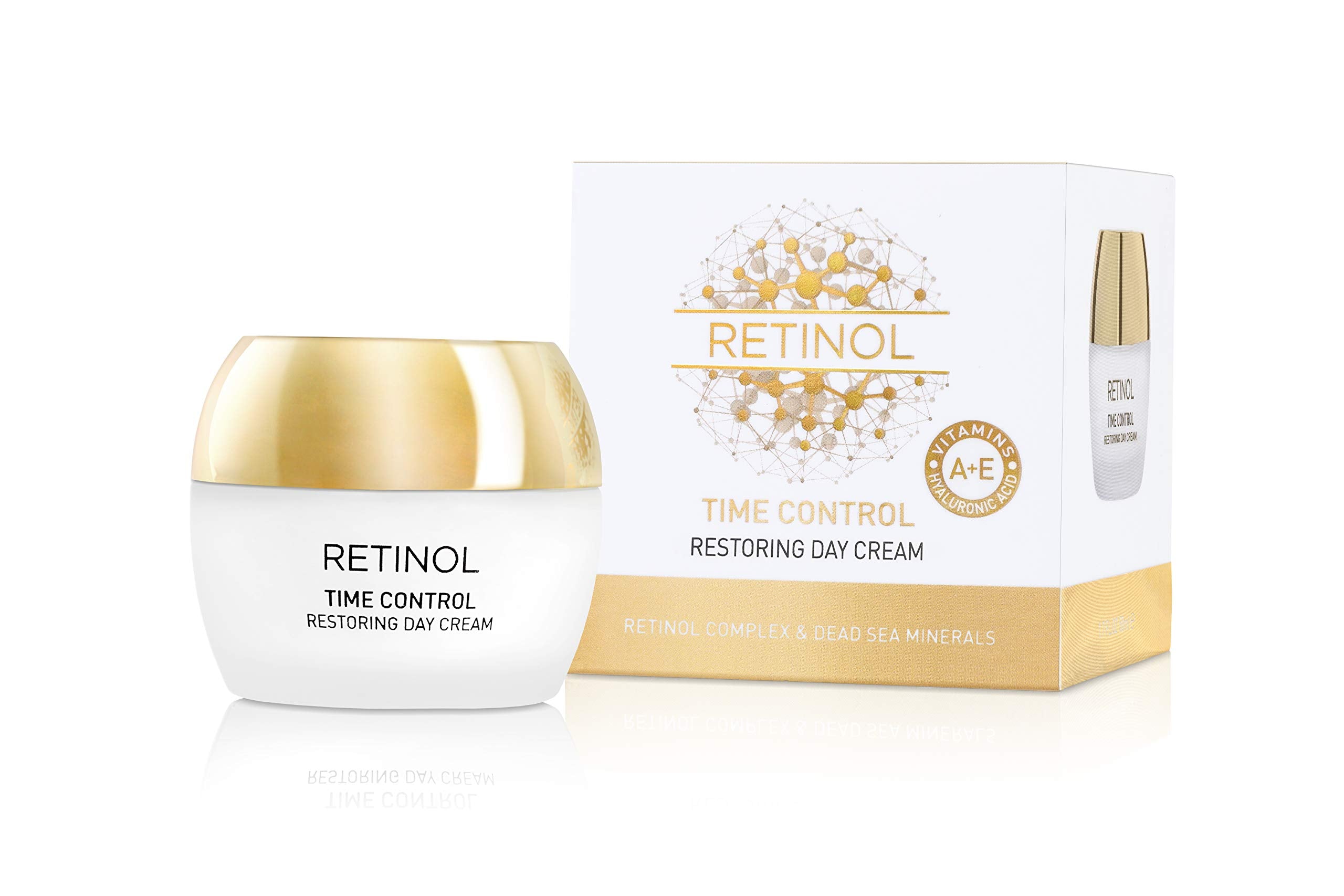 Edom Retinol Time Control Restoring Day Cream- Moisturizes & Hydrates Skin, Restoring Antioxidants, Smoothing The Appearance of 