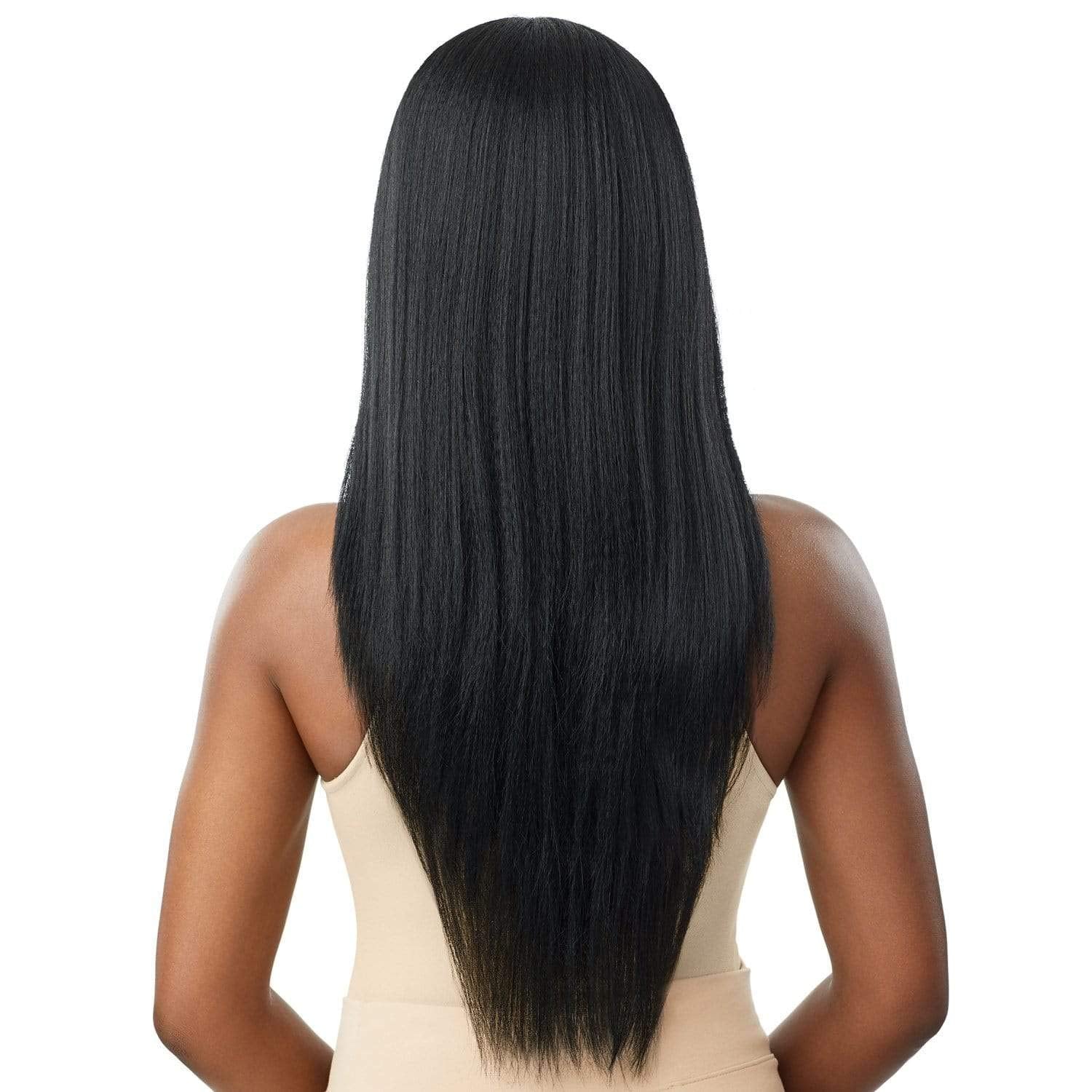 Outre Lace Front Wig - KIMORA, Synthetic Hair, HD Transparent, Ginger Brown