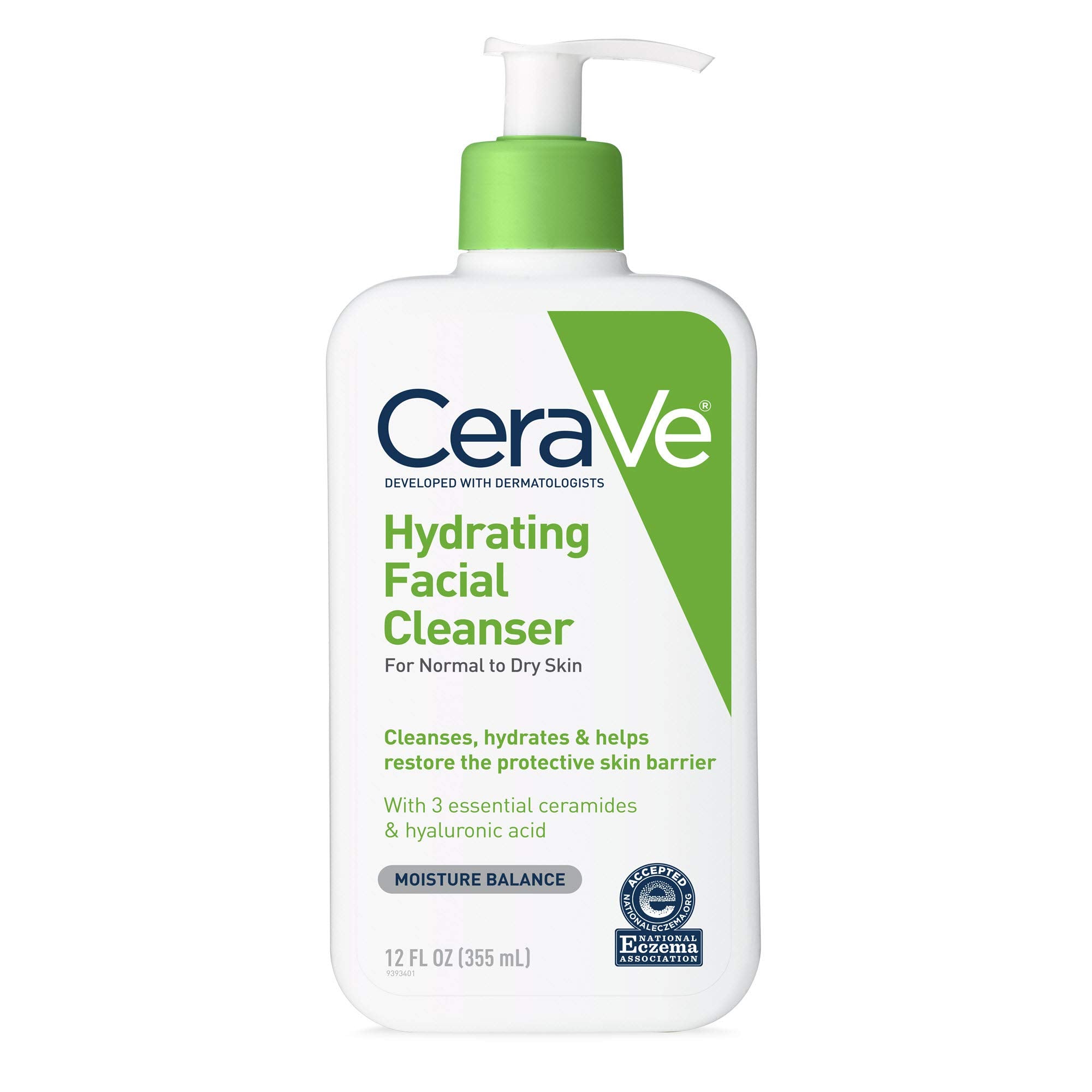 Cerave Hydrating Facial Cleanser 12 Oz (Pack Of 8)