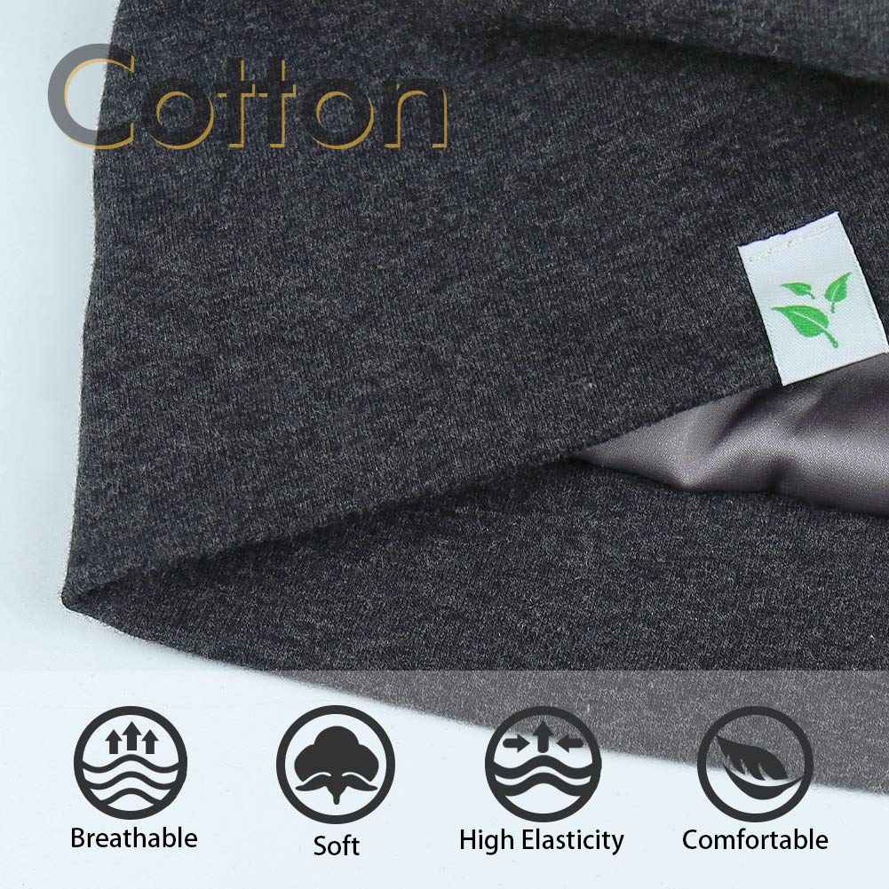 Satin Bonnet For Men Silk Bonnet Boyfriend Hair Bonnets Sleeping For Men