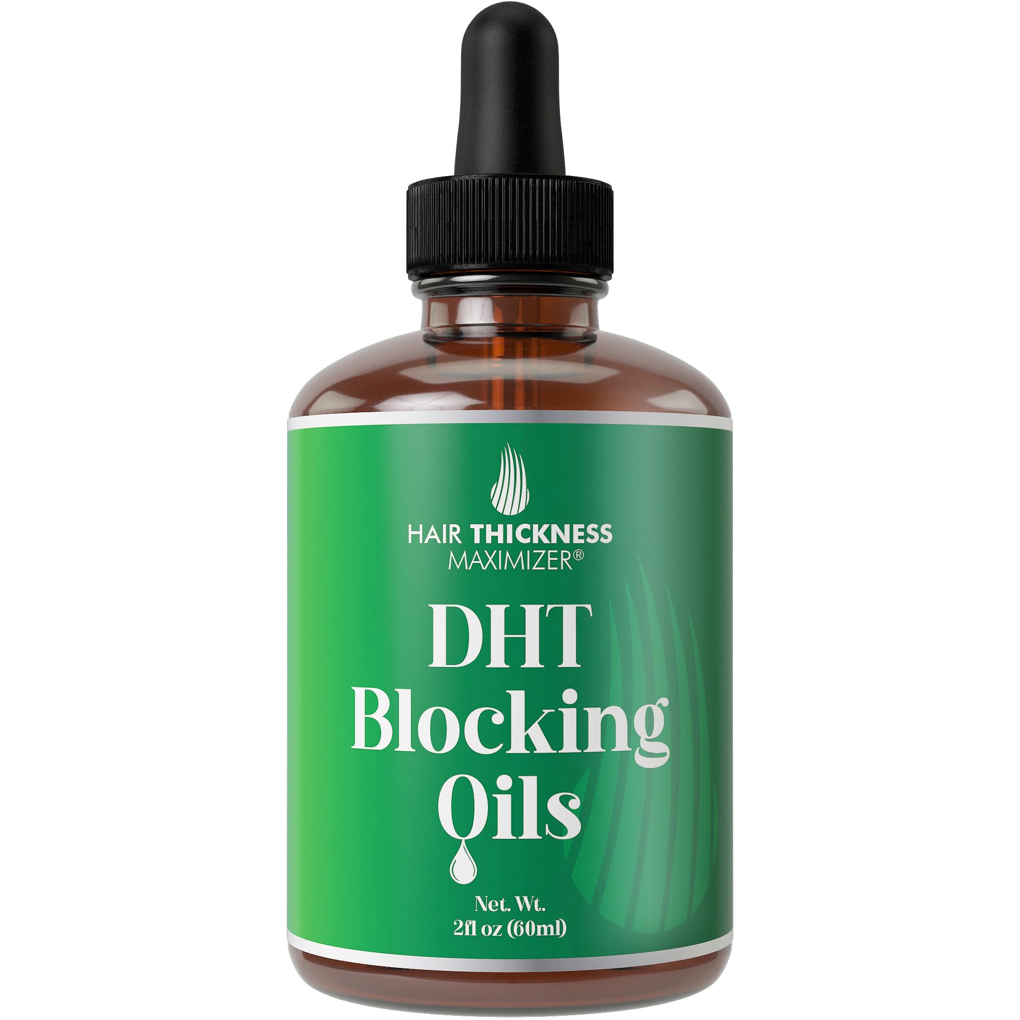 DHT Blocker For Women, Men. Vegan Thickening, Moisturizing, Strengthening DHT Blocking Serum. Topical Scalp Oil Treatment For We