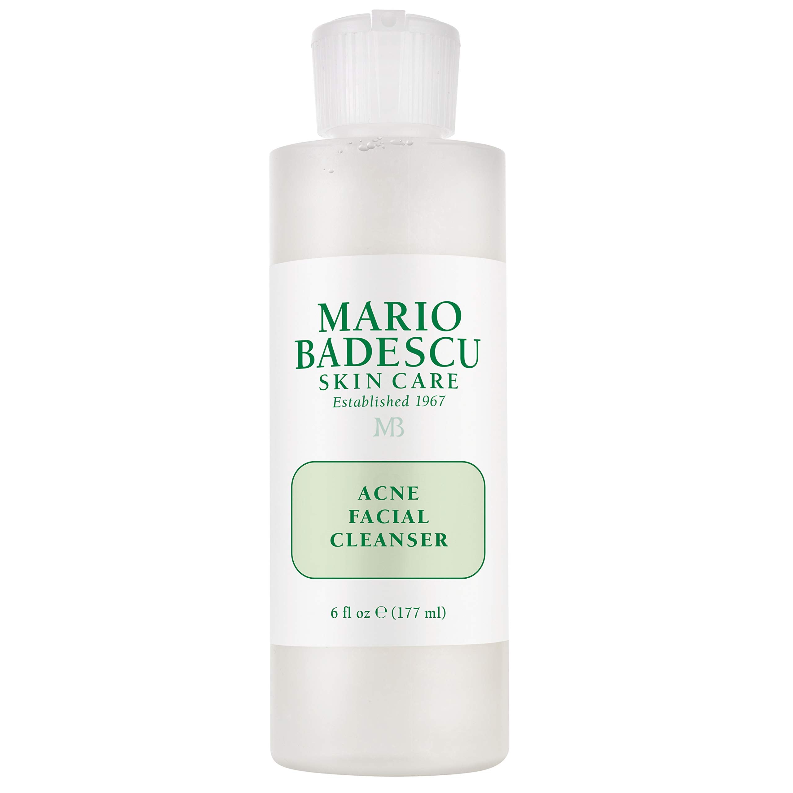 Mario Badescu Acne Facial Cleanser For Combination & Oily Skin, Oil-Free Face Wash With Salicylic Acid & Aloe Vera, Deep Pore Cl
