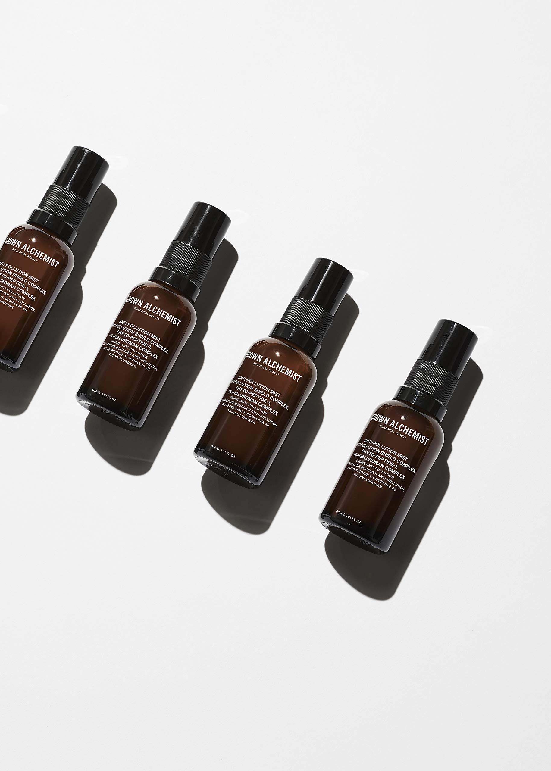 Grown Alchemist Anti-Pollution Mist (30ml), Hydrating, Antioxidant Shield & Skin Defense with Hyaluronic Acid and Plant Peptides
