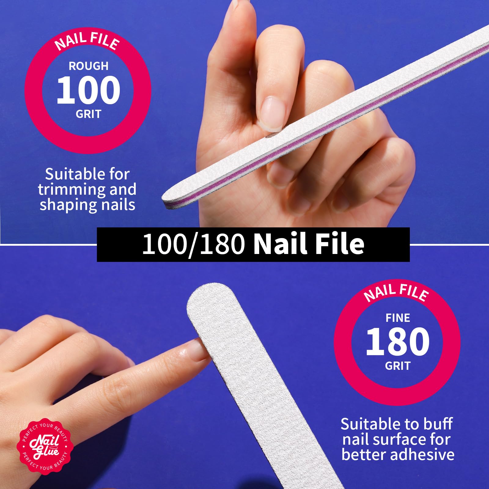 Teenitor Nail Glue Strong, 42Ml Professional Nail Glue For Press Ons Brush On Nail Glue For Acrylic Nails, Nail Bond Glue With N