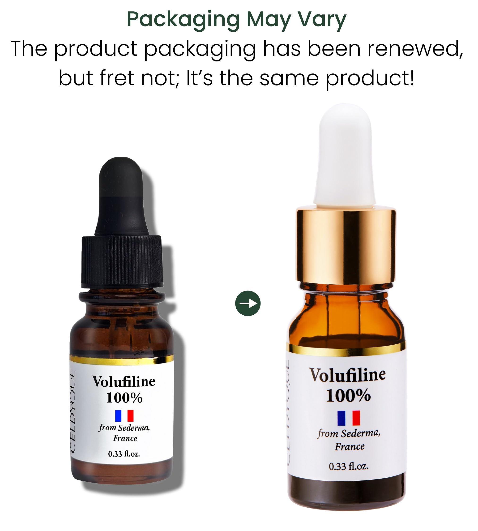 Celdyque 100% Pure Volufiline Concentrate Mix-In Serum - Skin Firming Solution & Clinically Proven | Anti-Wrinkle, Enhances Faci