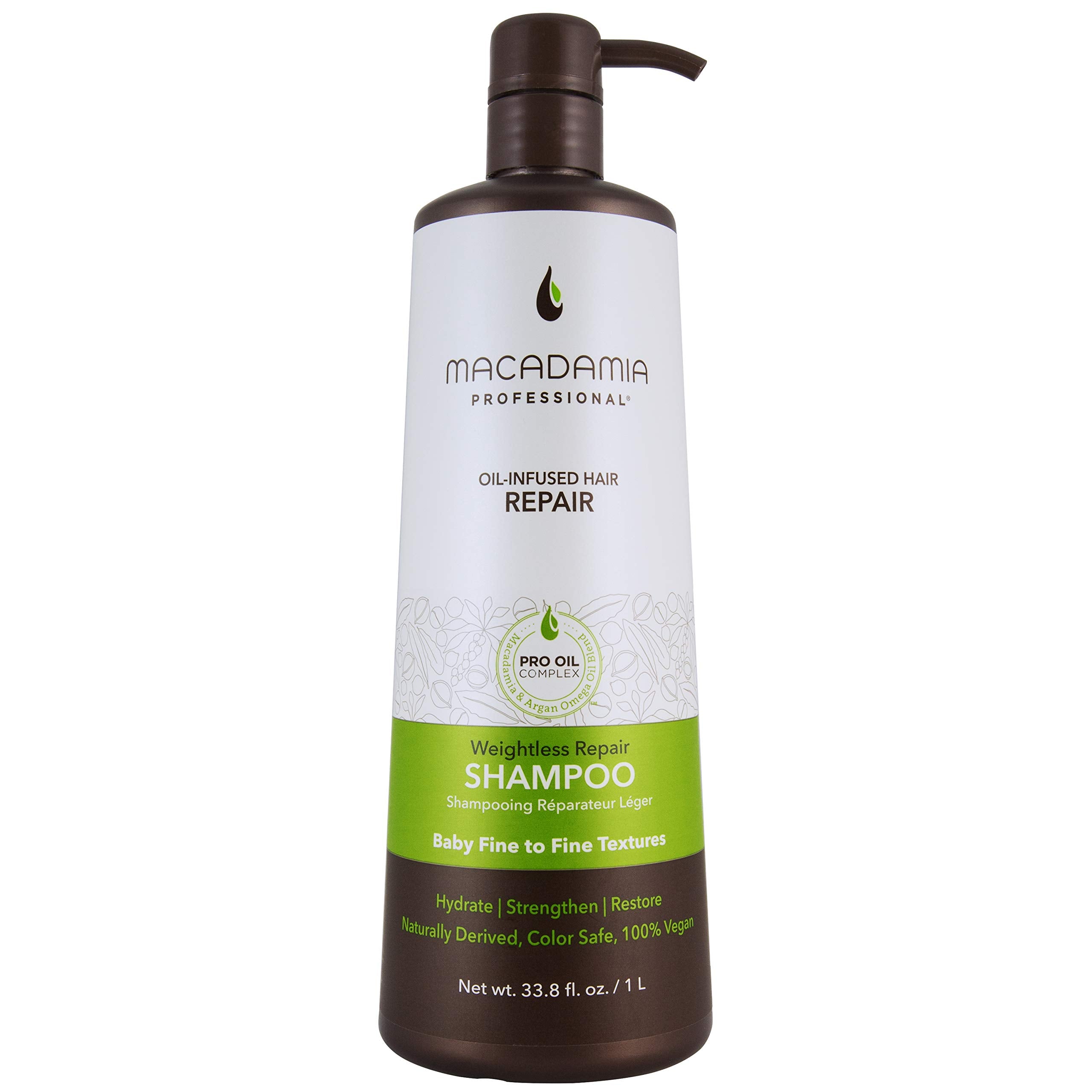 Macadamia Professional Hair Care Sulfate Paraben Free Natural Organic Crueltyfree Vegan Hair Products Weightless Hair Repair Sha