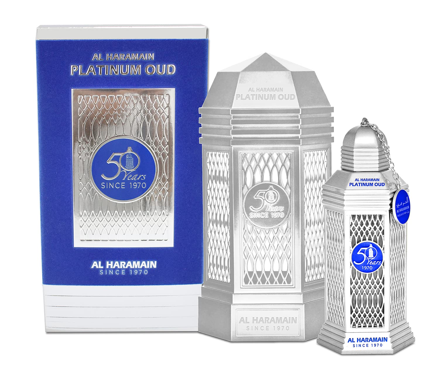 Al Haramain 50 Years Platinum Oud By Al Haramain
