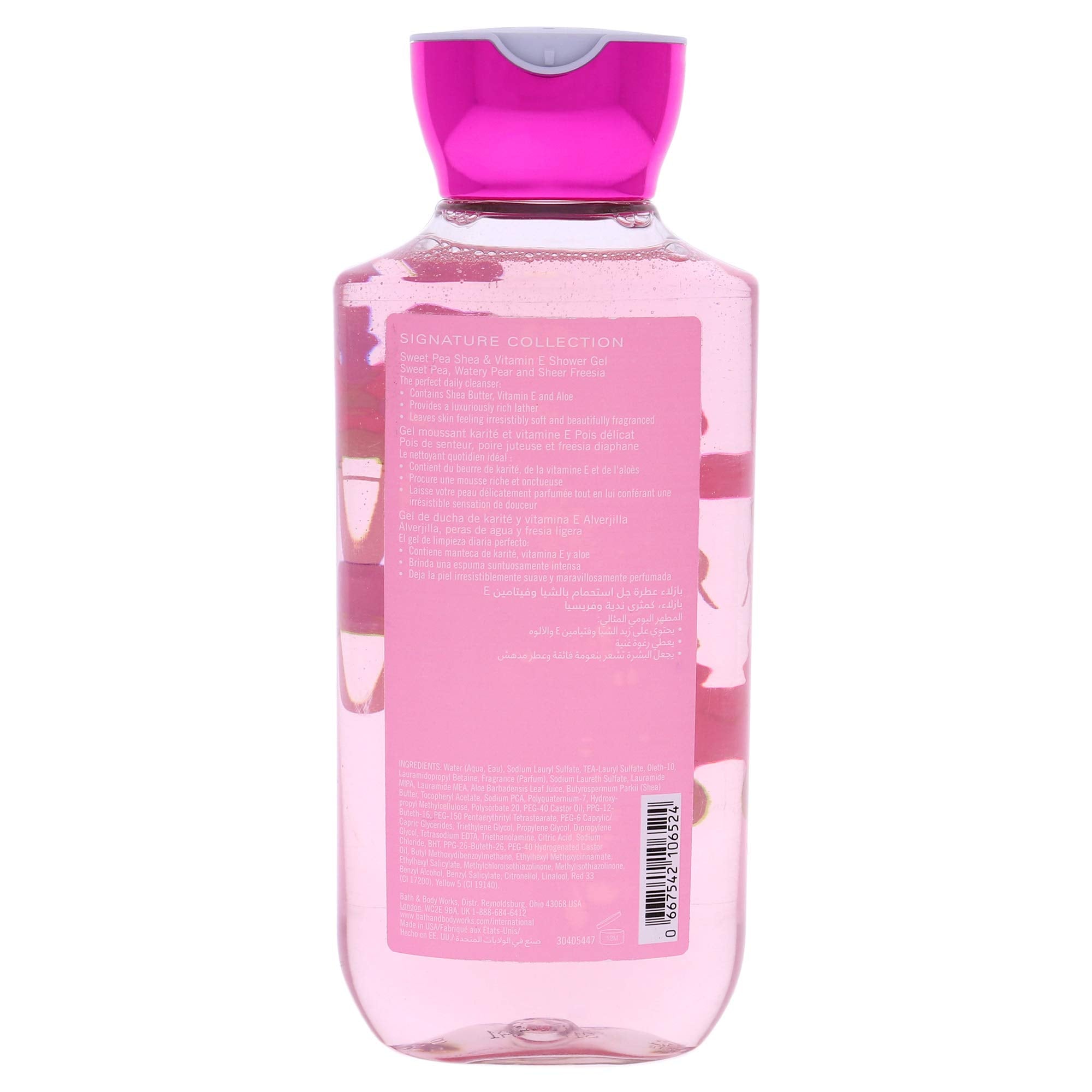 Bath And Body Works Sweet Pea Shower Gel Unisex 10 Oz