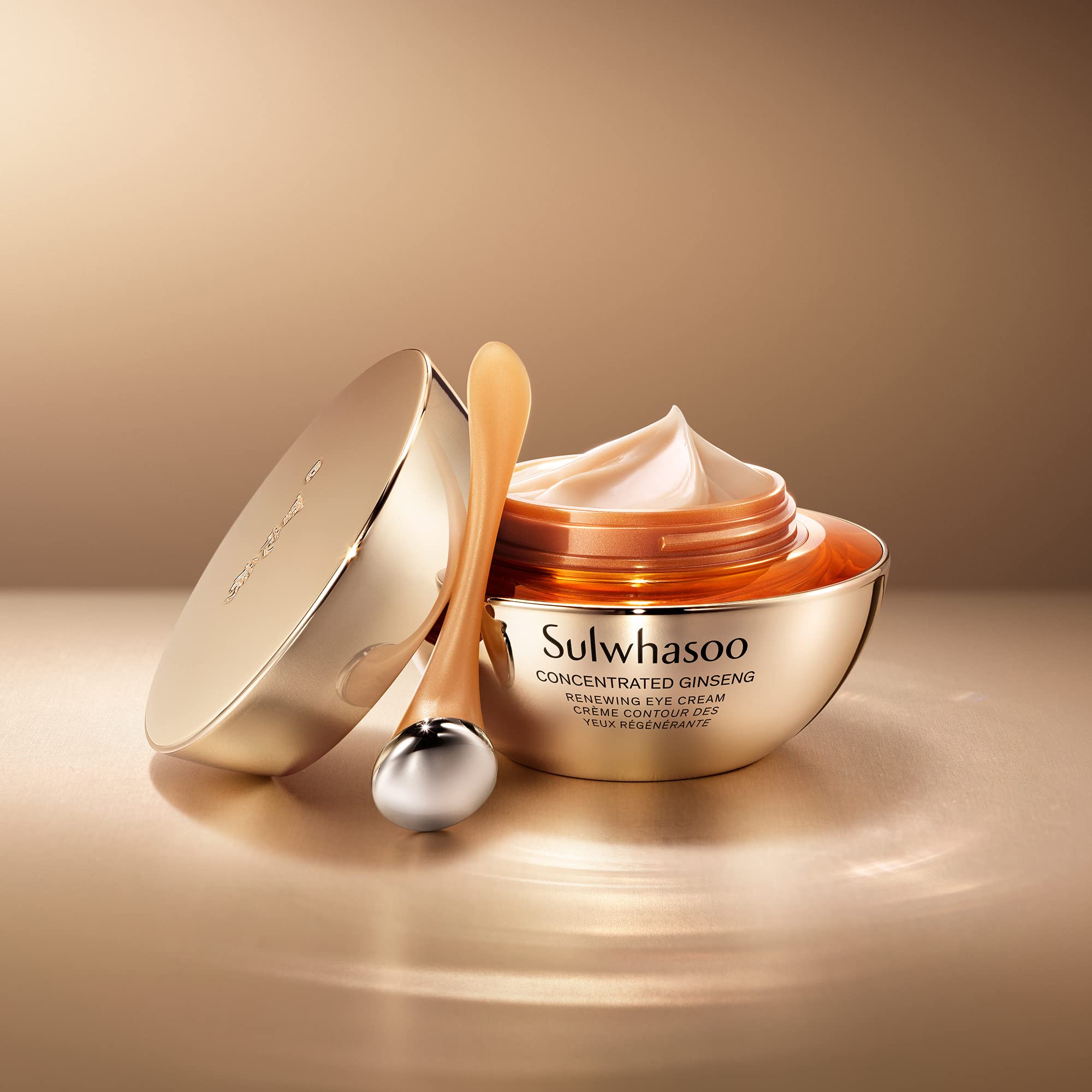 Sulwhasoo Concentrated Ginseng Renewing Eye Cream: Soft Texture, Visibly Firms, Smooths, and Improves Look of Resilience, Elasti