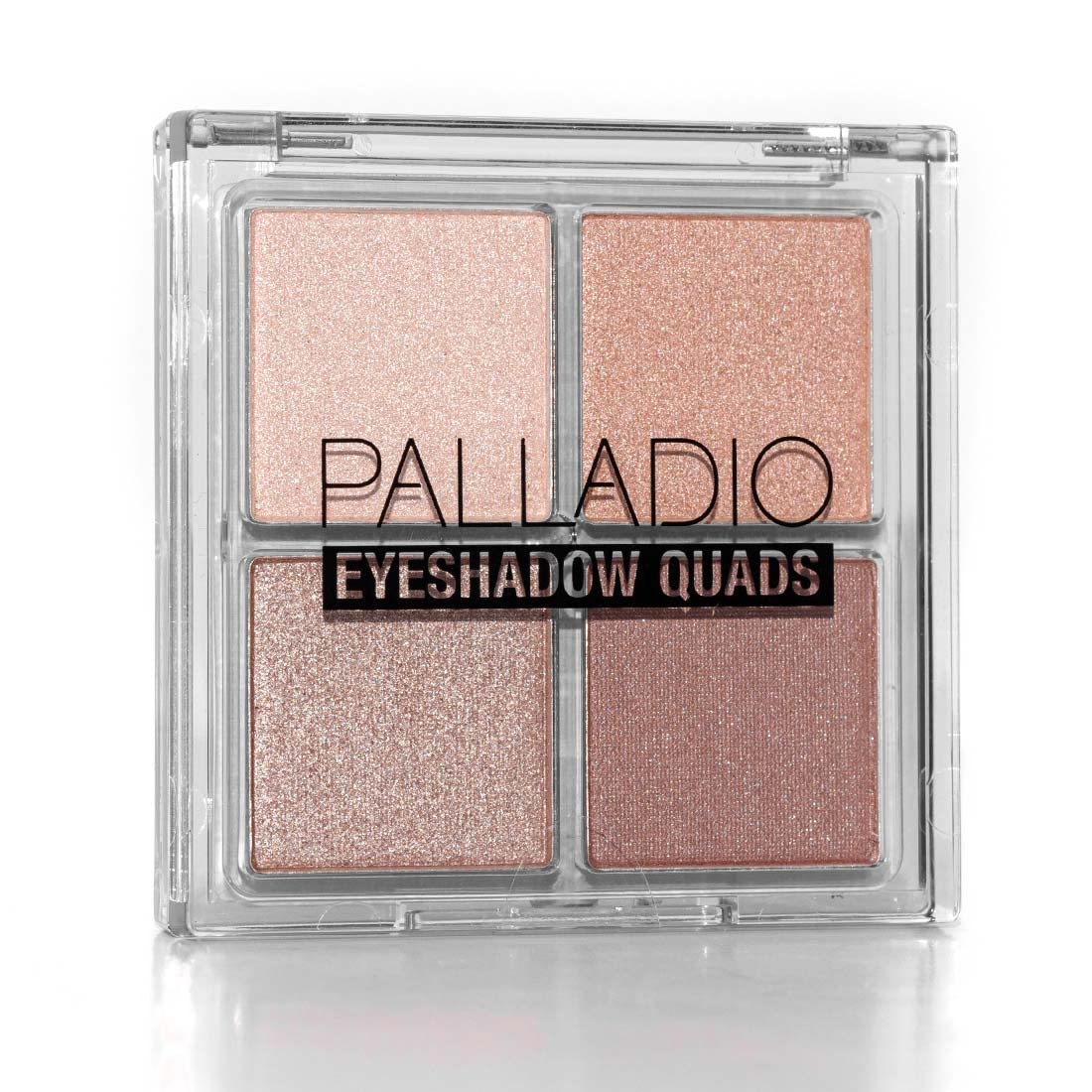 Palladio Eyeshadow Quads, Velvety Pigmented Blendable Matte, Metallic And Shimmer Finishes, Creamy Formula, Four Way Quad Eye Sh