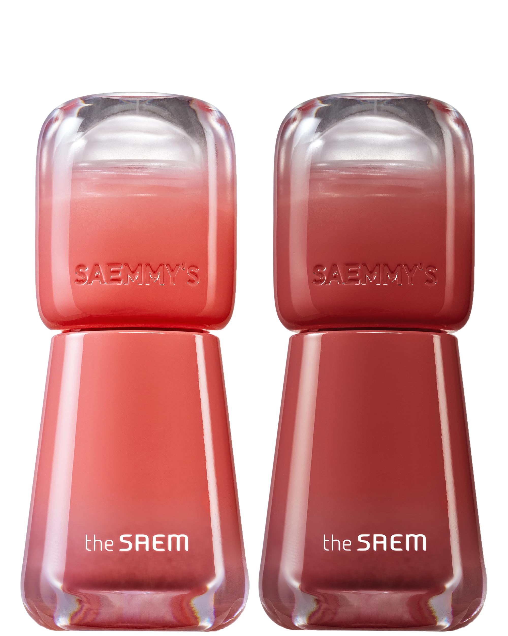Thesaem Saemmy'S Ade Shot Tint (01, 06) - Korean Lip Titnt, Water Gel Lip Stain With Plump Glowy Moisturizing Finish, Buildable
