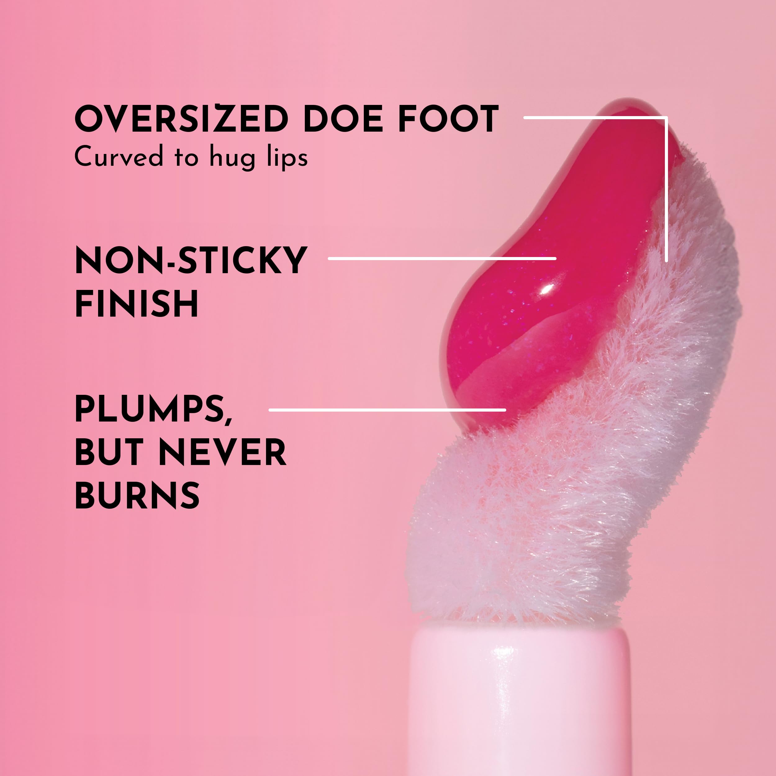 LAWLESS Forget The Filler Lip Plumper Gloss, Juicy Watermelon, 0.11 Fl Oz