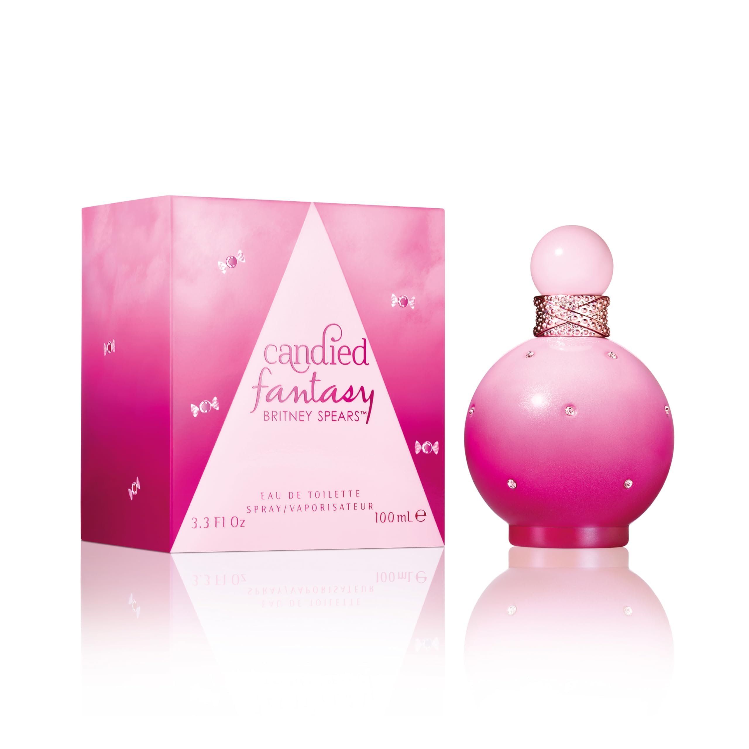 Britney Spears Candied Fantasy Eau De Toilette Spray, Perfume For Women, 3.3 Fl Oz (Pack Of 1)