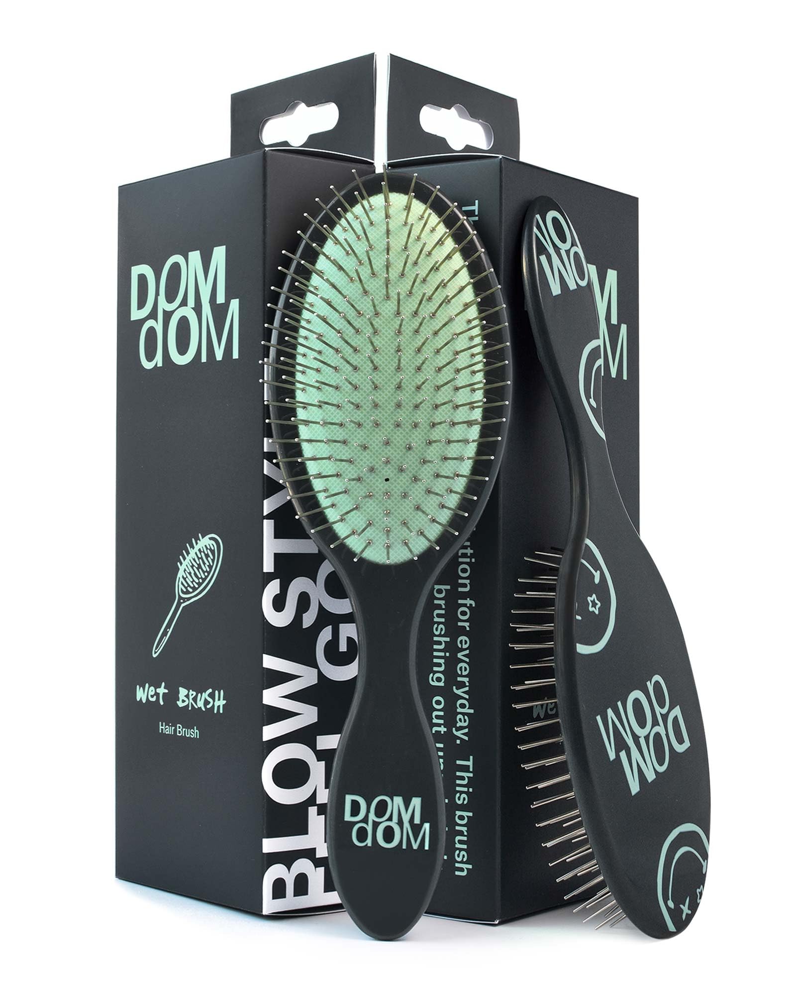 Wet Brush Detangling Hairbrush for Thick, Curly, Thin, or Fine Hair - Anti-Static Brush for Women, Men, Girls, and Kids