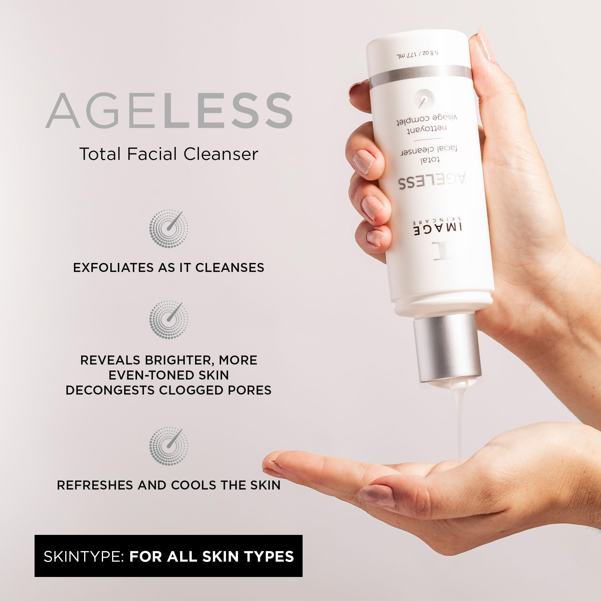 Image Skincare Ageless Total Facial Cleanser, 6 Oz