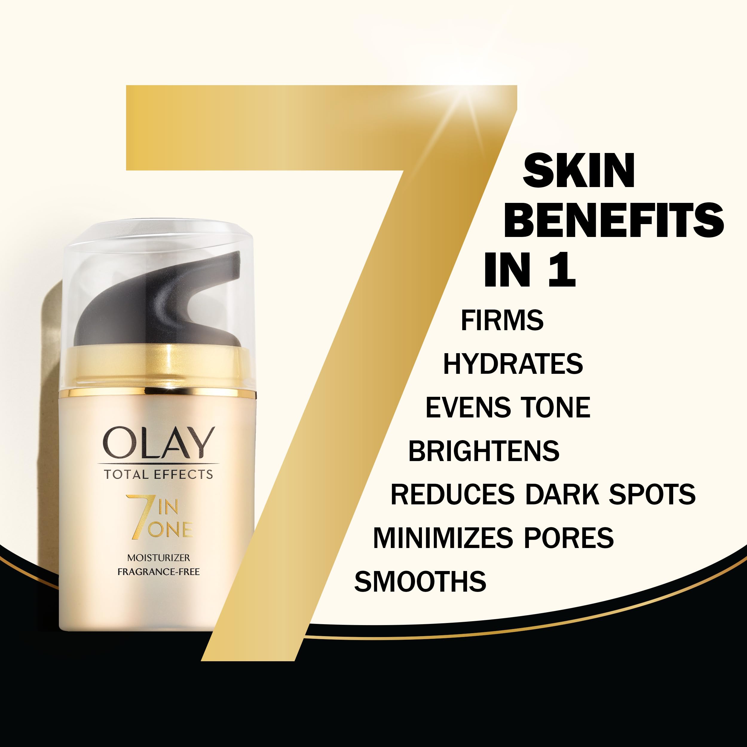 Face Moisturizer By Olay Total Effects Anti-Aging Face Moisturizer, Fragrance-Free 1.7 Fl Oz