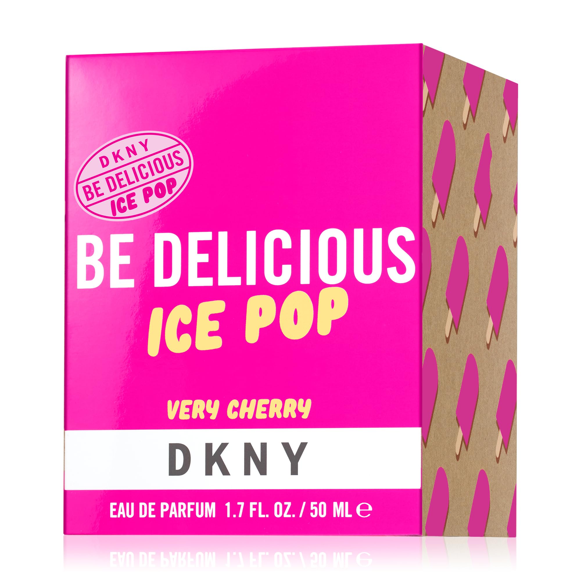 DKNY Be Delicious Ice Pop Eau de Parfum Perfume Spray For Women, Very Cherry, 1.7 Fl. Oz.