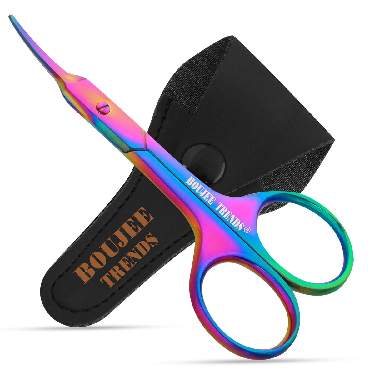 Nail Scissors, Toenail Eyebrow Mustache Facial Nose Ear Hair Grooming Multi-Purpose Beauty Scissors, Small Manicure Pedicure Cur