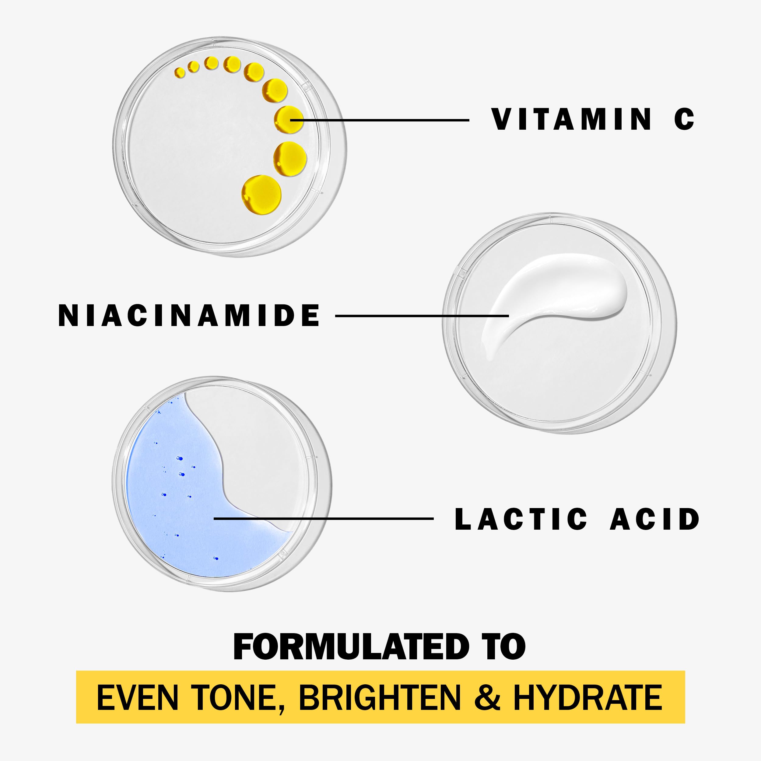 Olay Vitamin C Lightweight Face Moisturizer - Brighten - Even Tone - Hydrate - Lightweight Anti-Aging Cream for Dark Spots and D
