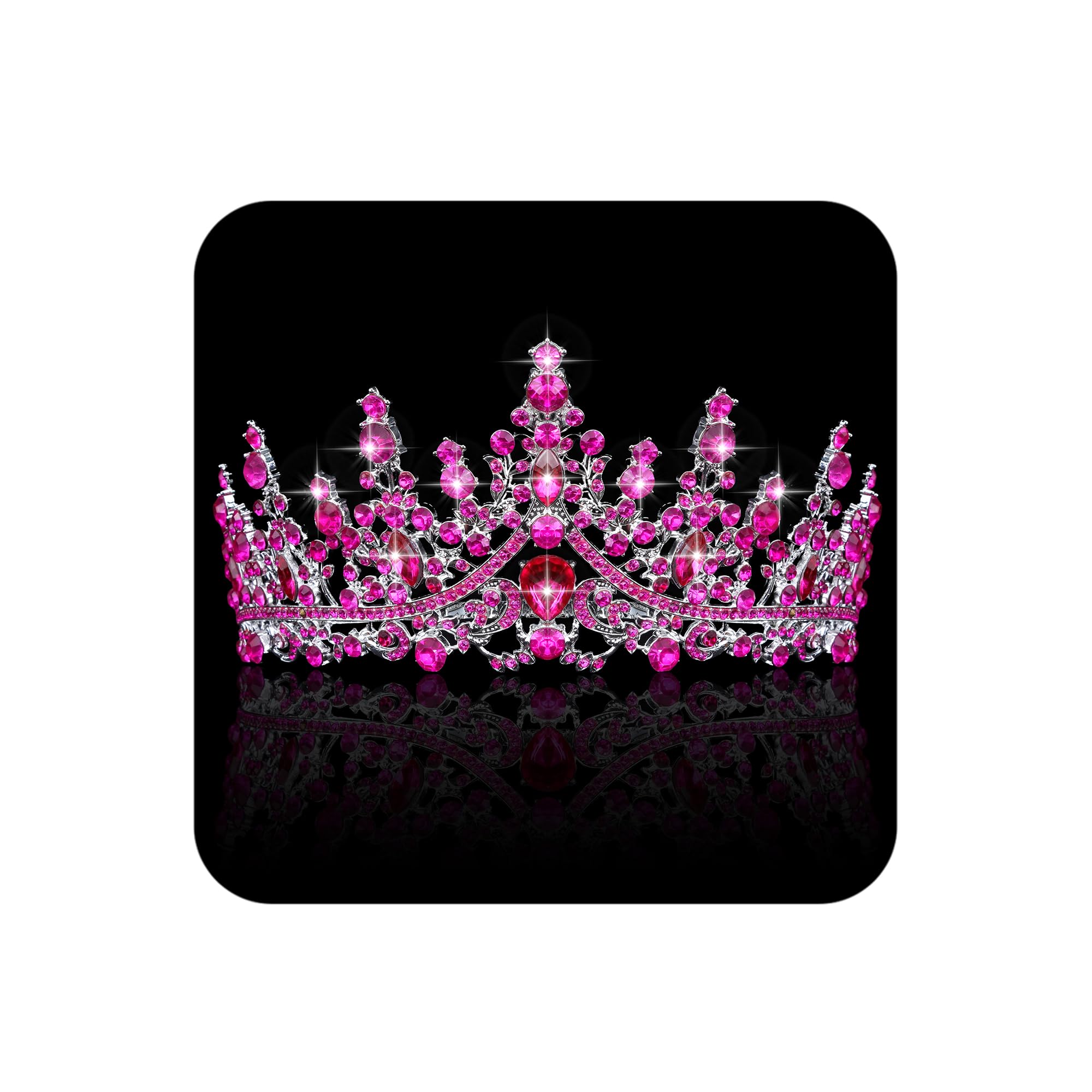 Headbands For Women (U9,Hot Pink, One Size)
