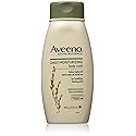 Aveeno Active Naturals Daily Moisturizing Body Wash with Natural Oatmeal, 18-Ounce Bottles (Pack of 3)