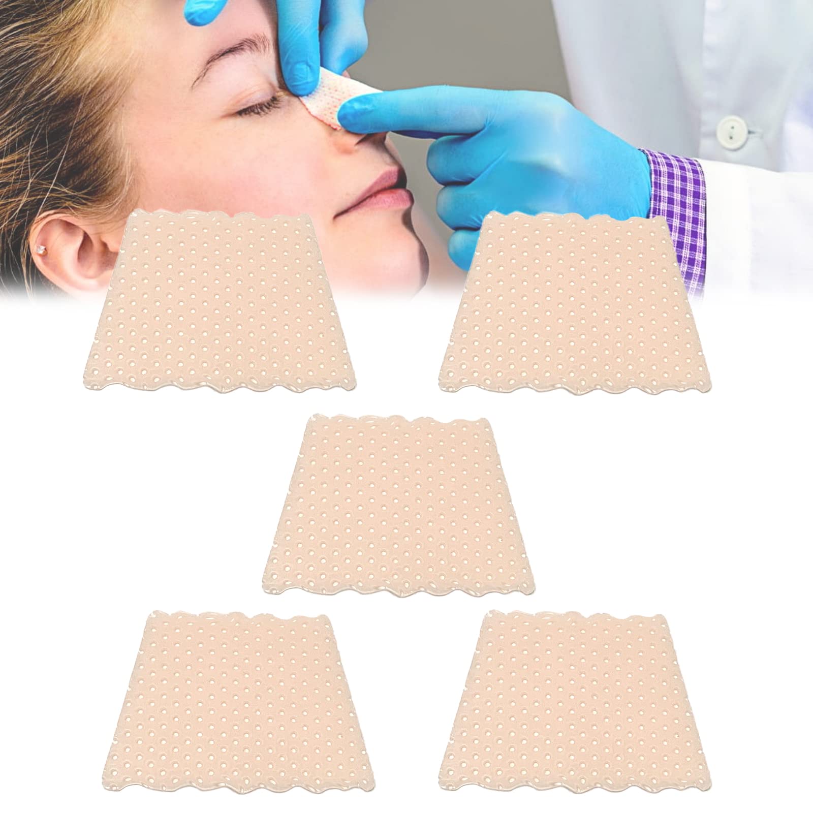 CHOYTONG Thermoplastic Nasal Splints, Nose External Support Protector for Nose Brace Fracture, Rhinoplasty Septoplasty, ENT, Ort