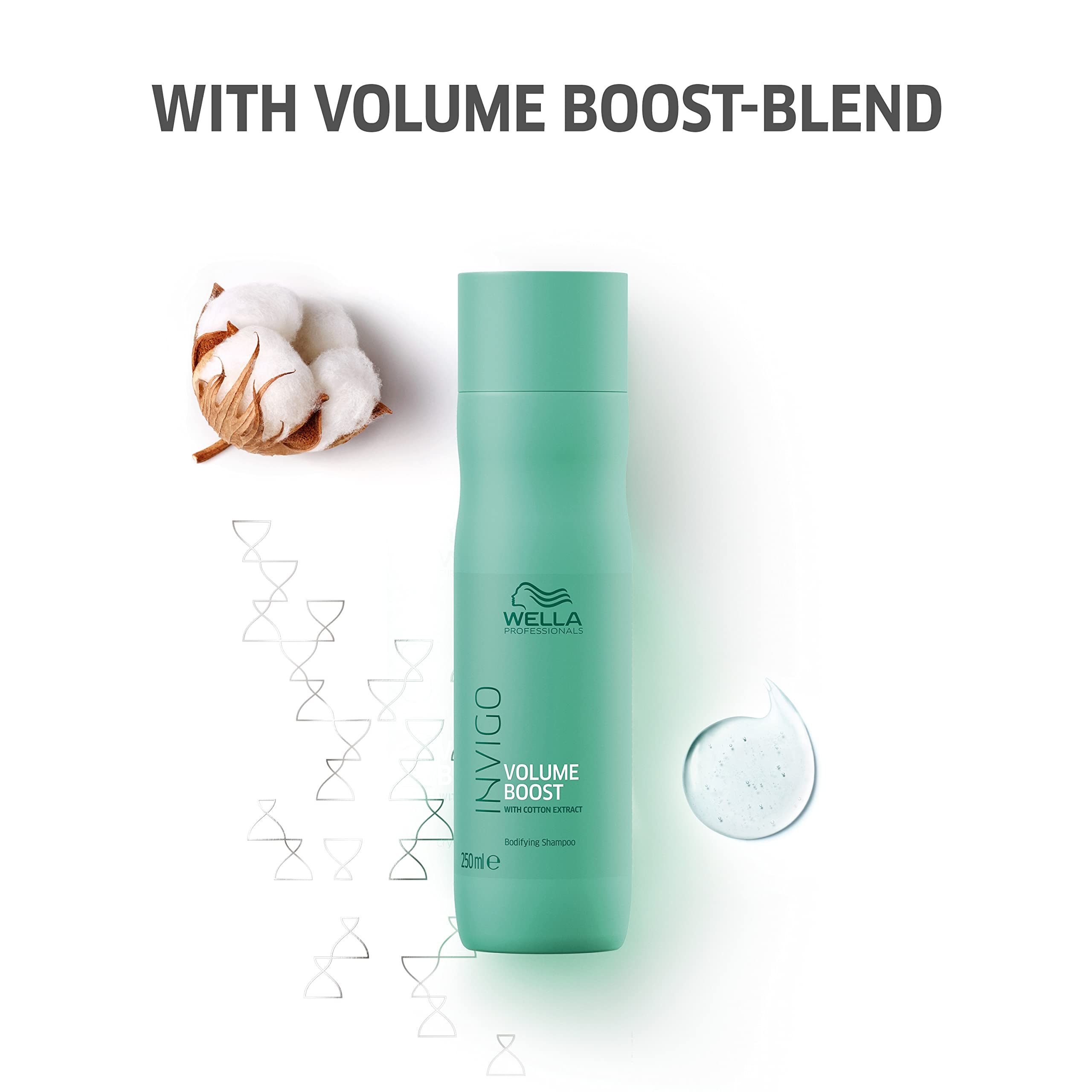 Wella Professionals Invigo Volume Boost Shampoo| For Added Volume| With Bodyfying Spring Blend| 10.1 Fl Oz
