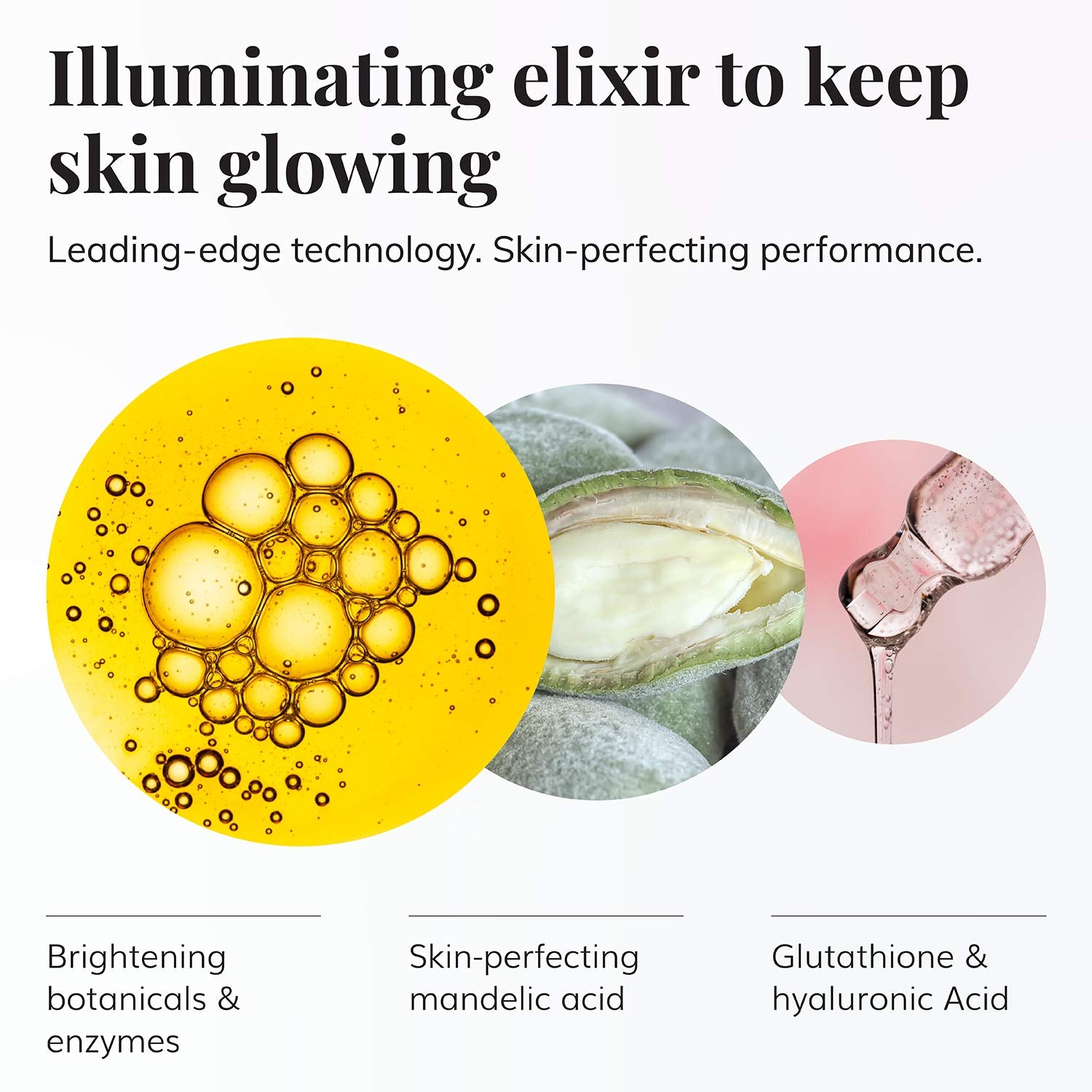 Le Mieux Illuminating Toner - Hyaluronic Acid & Witch Hazel Toner for Face, Facial Solution for Glowing Skin, Help Minimize Dark