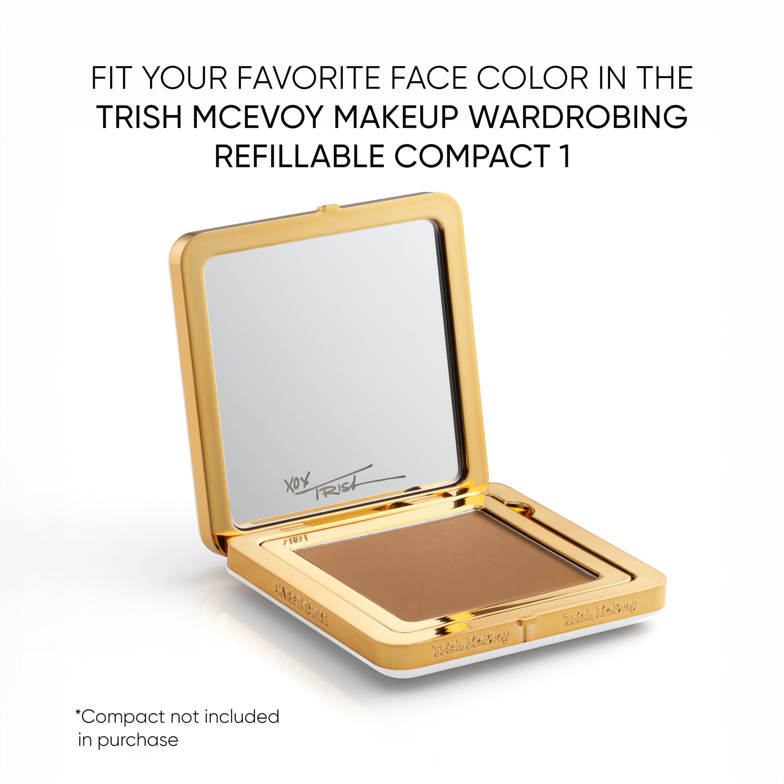 Trish McEvoy Even Skin Mineral Powder Foundation Refill, Honey, 7.0 g / 0.25 oz