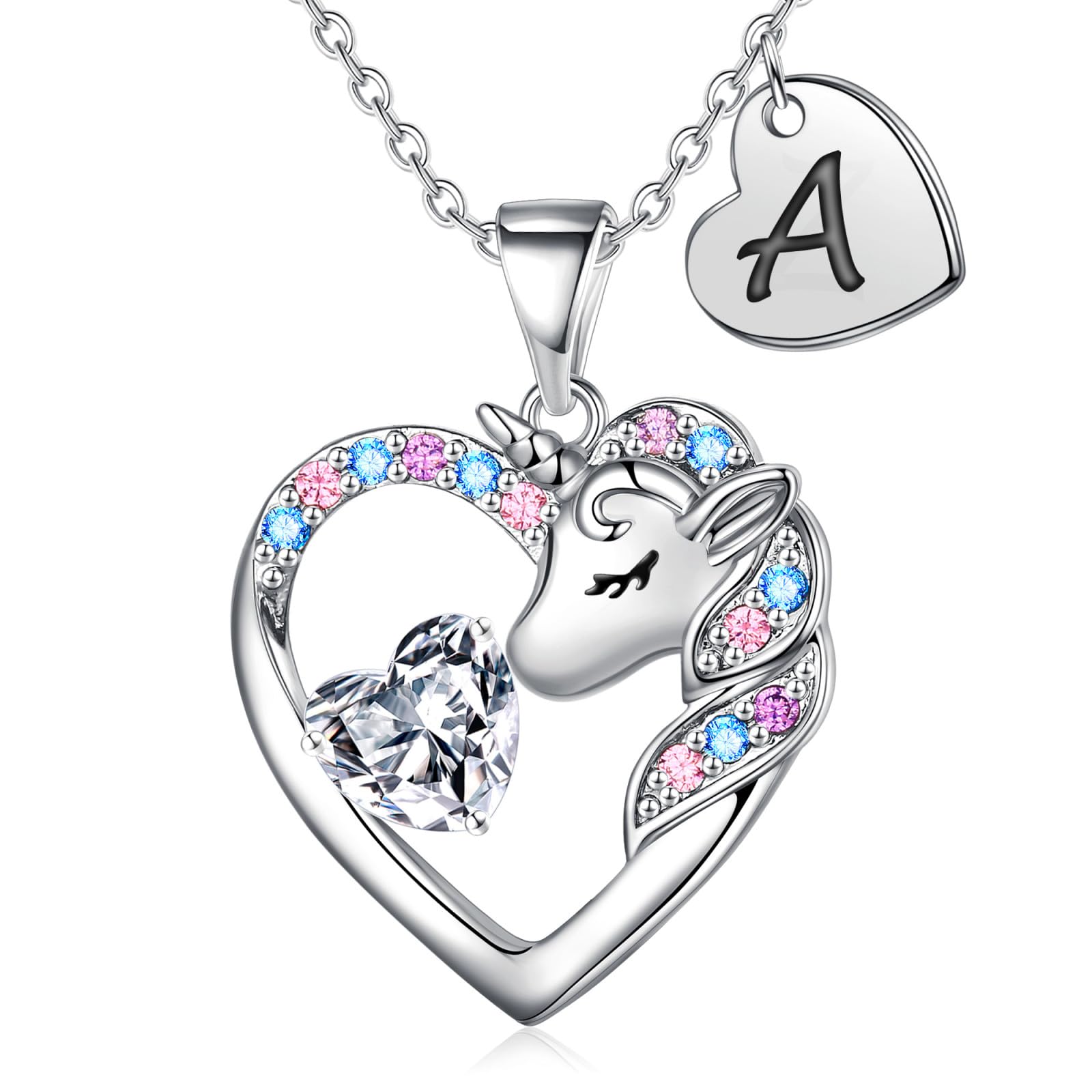 IEFRICH Unicorn Gifts, Unicorn Birthday Decorations Unicorn Gifts for Girls Age 6-8 Unicorn Necklace for Girls Toys Birthday Gif