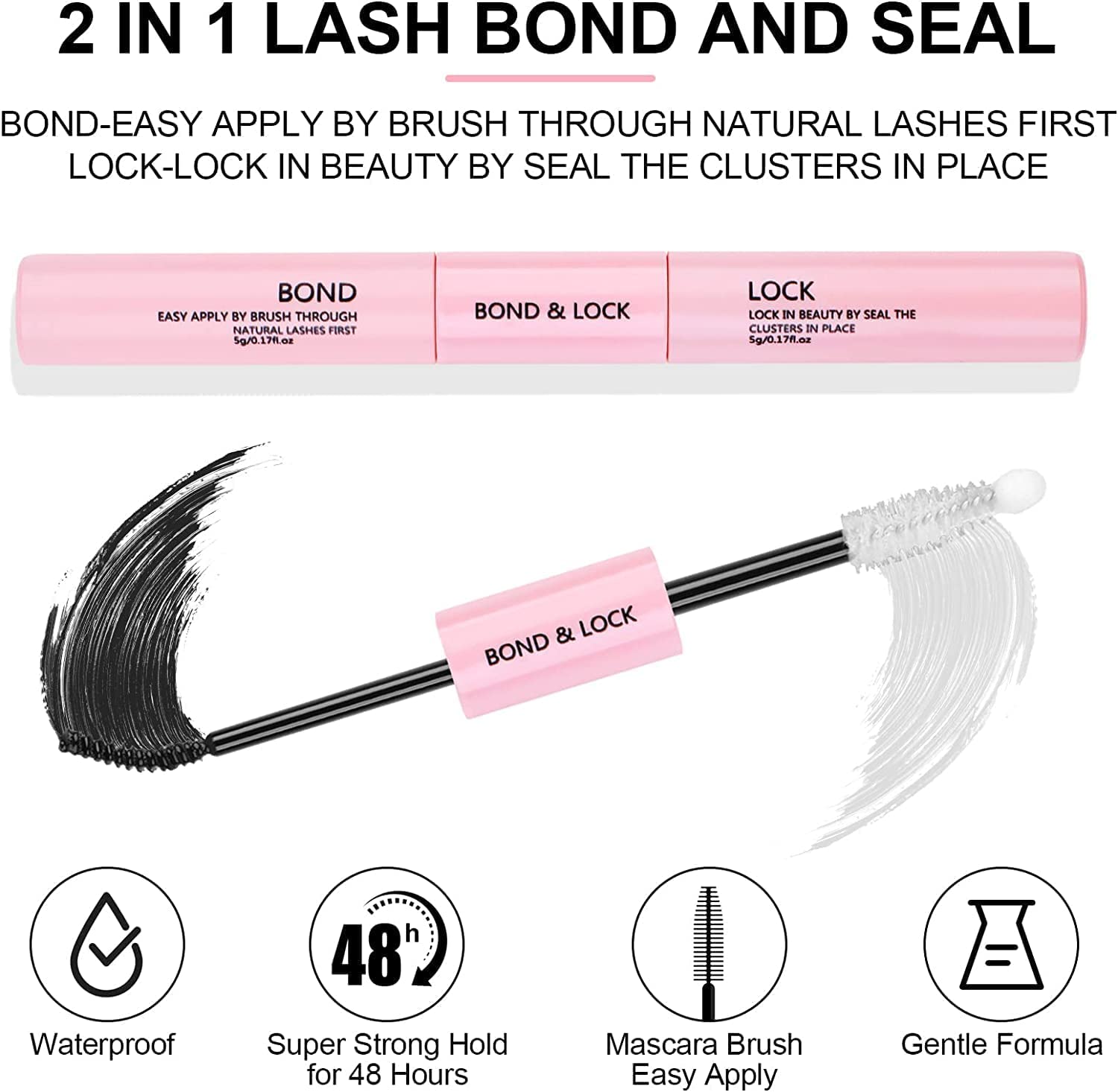 Fenshine Cluster Eyelash Extensions 240pcs 20D/40D Cluster Eyelashes Mixed, Natural False Eyelashes Cluster Soft Individual Lash