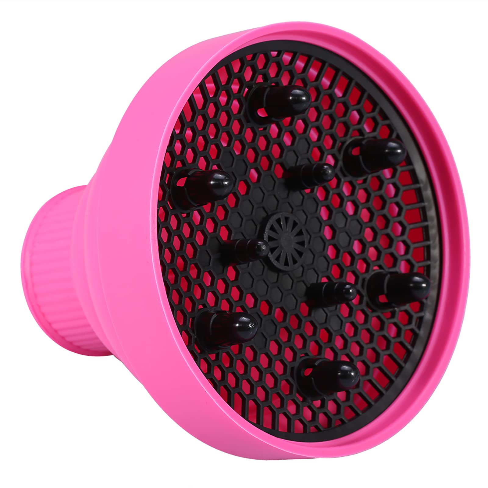 Diffuser Hair Dryer,Travel Collapsible Hair Dryer Diffuser,Silicone Diffuser for Hair Dryer, Heat,Foldable Hair Diffuser,Wavy Ha
