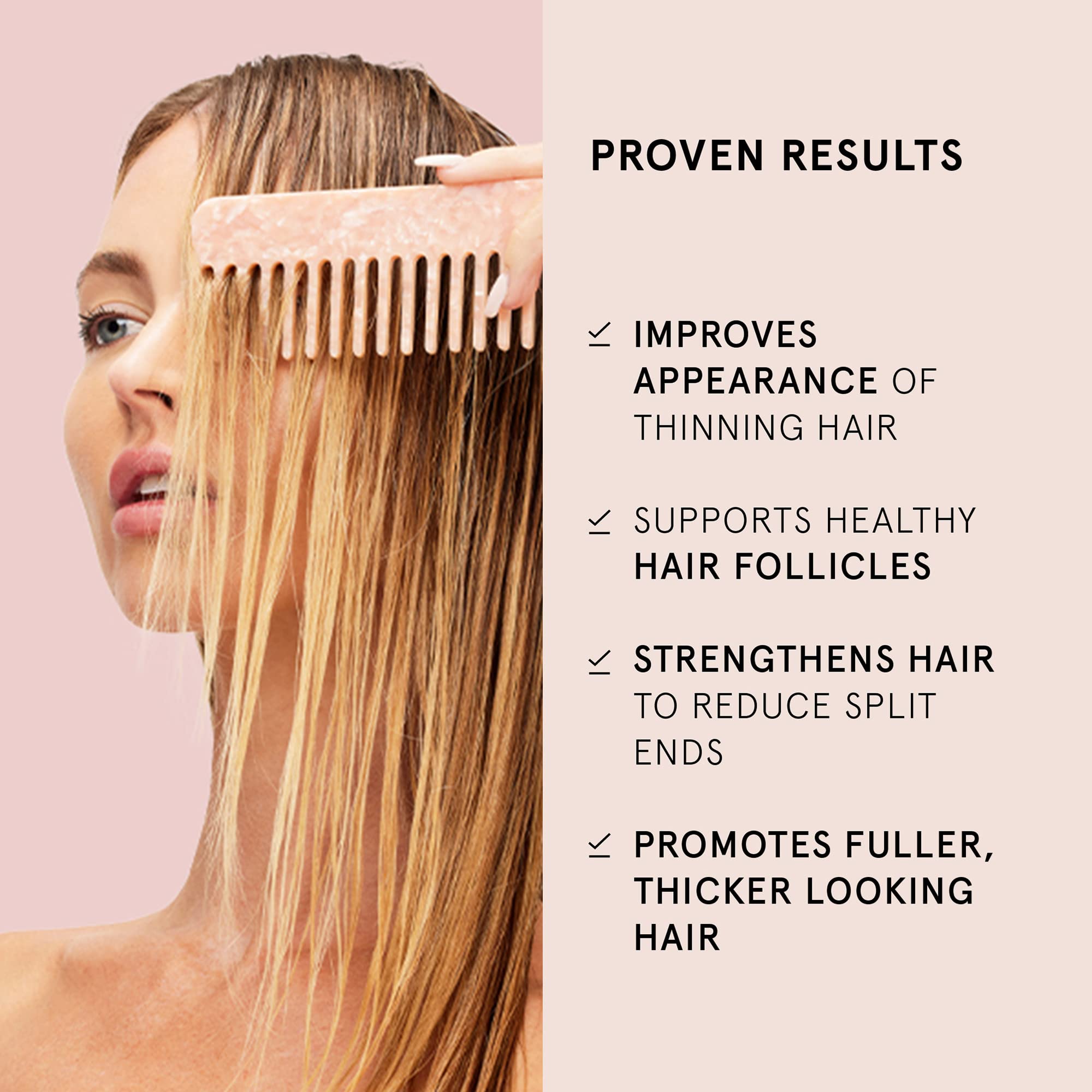 BondiBoost HG Duo Shampoo + Conditioner Bundle [16.90 fl oz each] - Improves Appearance for Thinning Hair - Volumizing + Hydrati