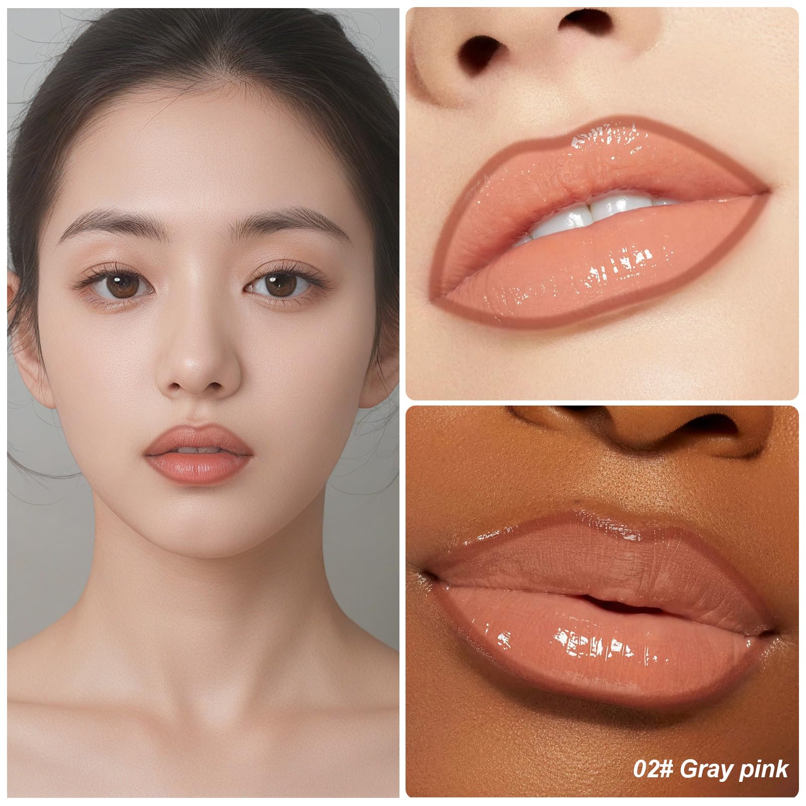 Kissio Lip Stain Set,Peel Off Lip Liner Stain And Lip Care Oil,Transfer Proof,Long Lasting And Waterproof Lip Tint,Matte Finish,