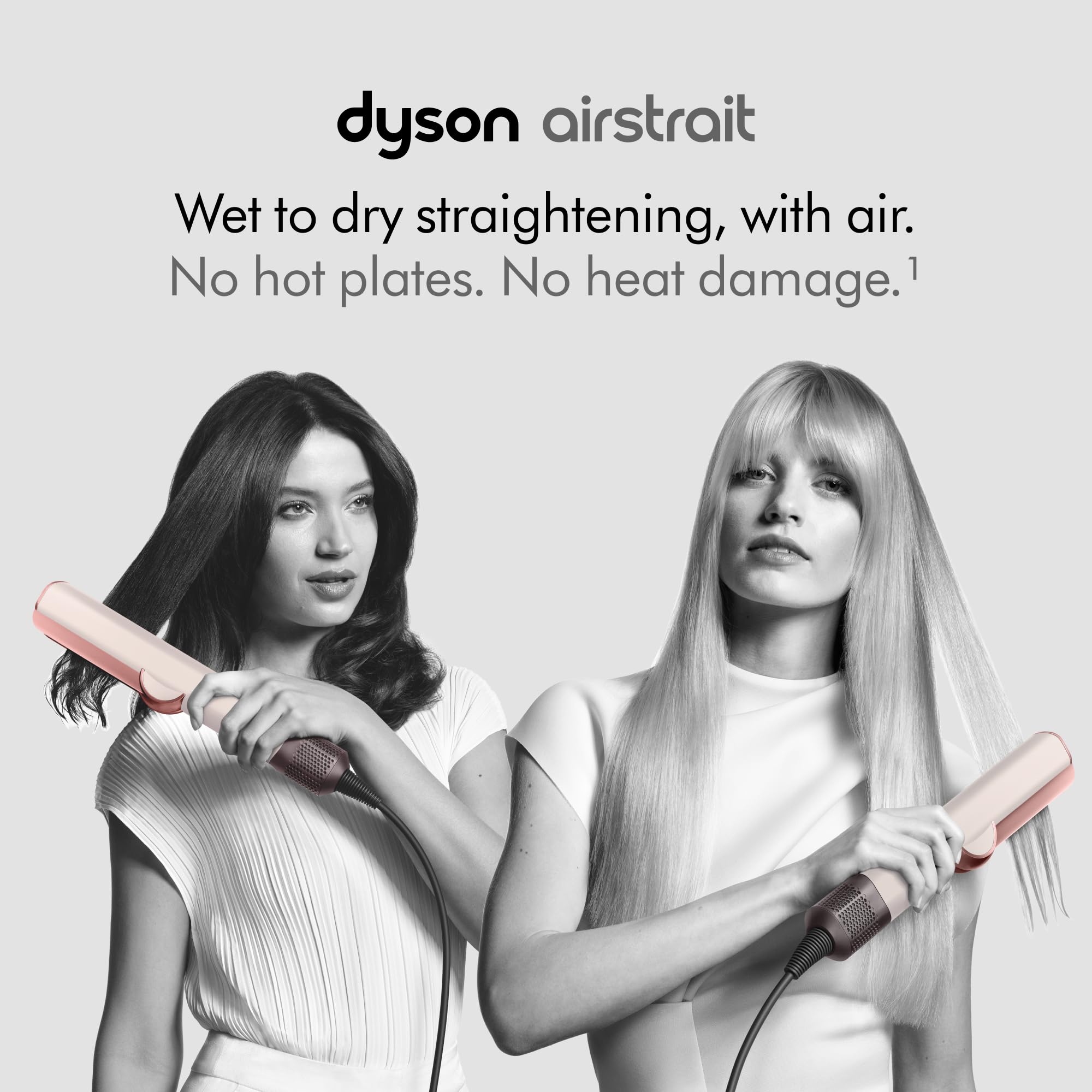 Dyson AirstraitStraightener in Ceramic Pink and Rose Gold